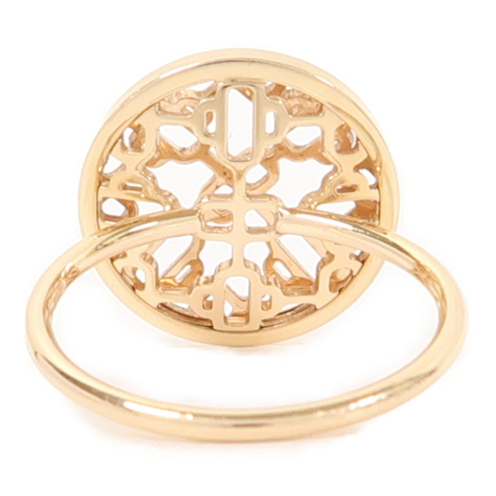 HERMES 【激減優惠】18K玫瑰金Chaine D'Ancre Passerelle Ring戒指US#5.75