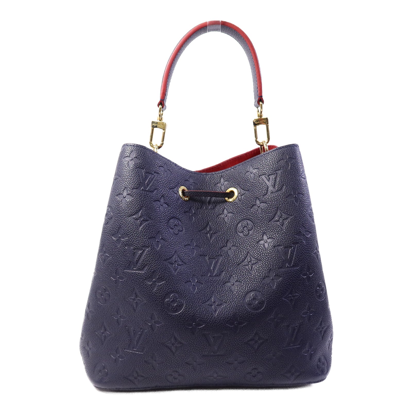 LOUIS VUITTON Monogram Empreinte Neo Noe MM手挽肩背兩用袋