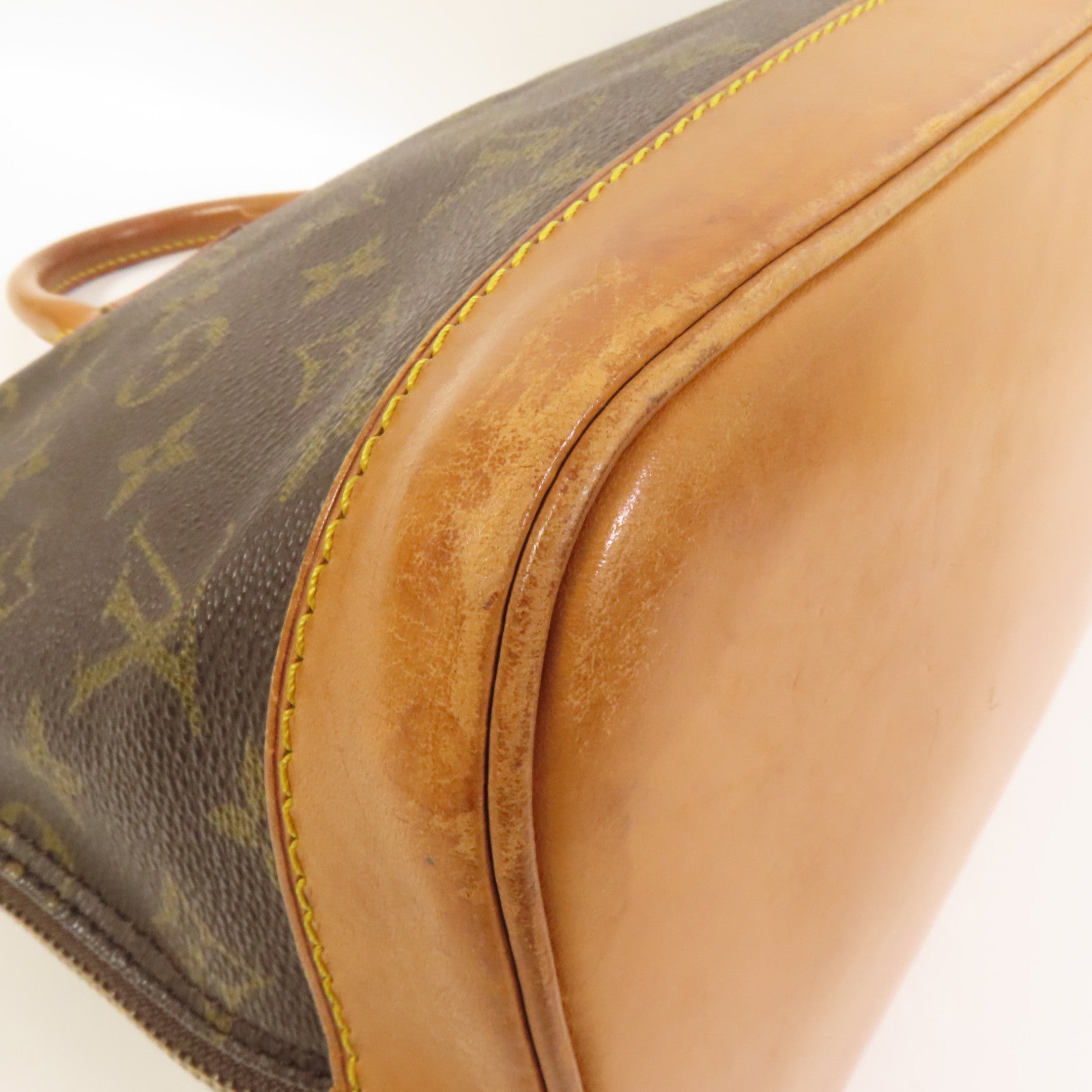 LOUIS VUITTON Monogram Alma PM金扣手挽袋
