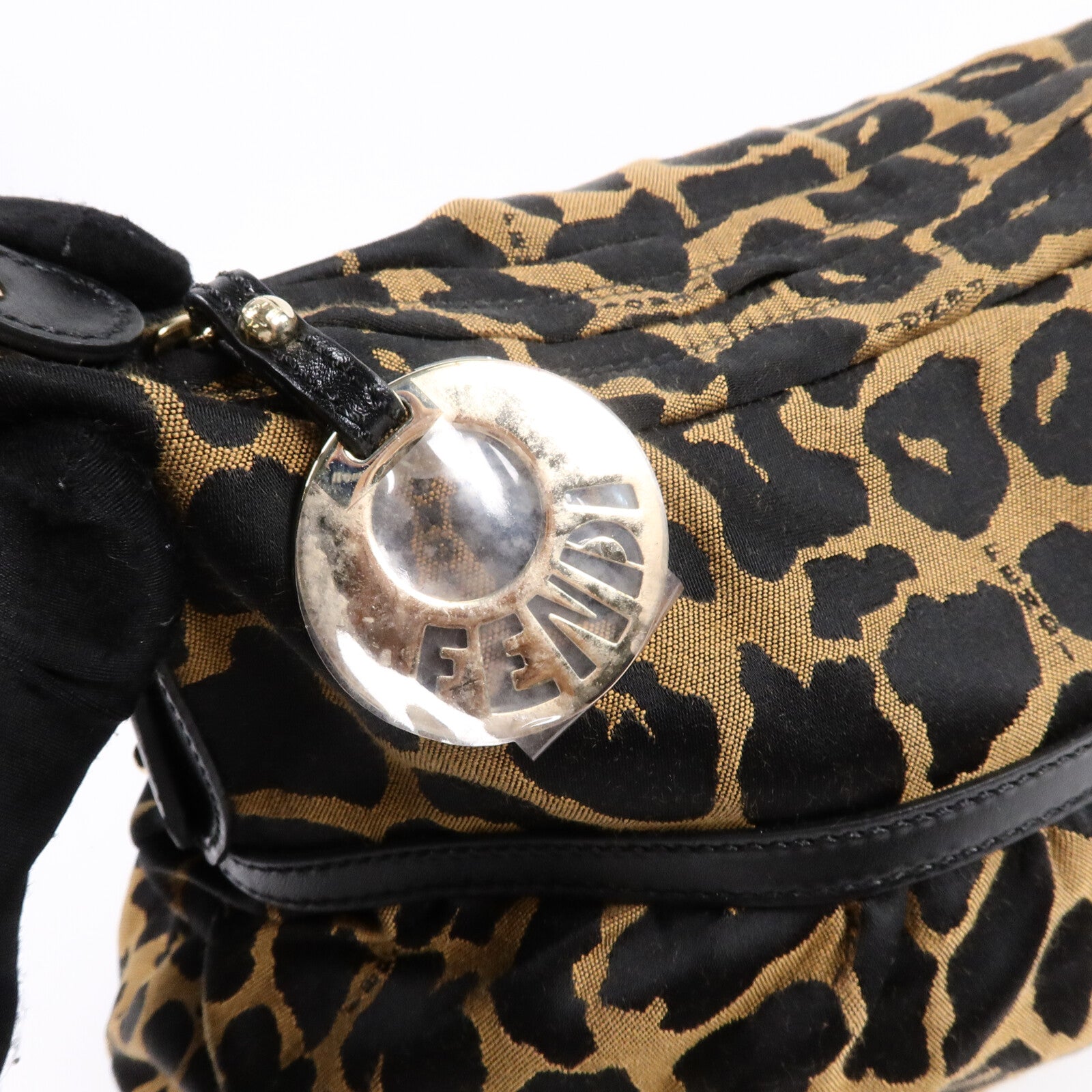 FENDI 帆布Chef Hobo肩背袋