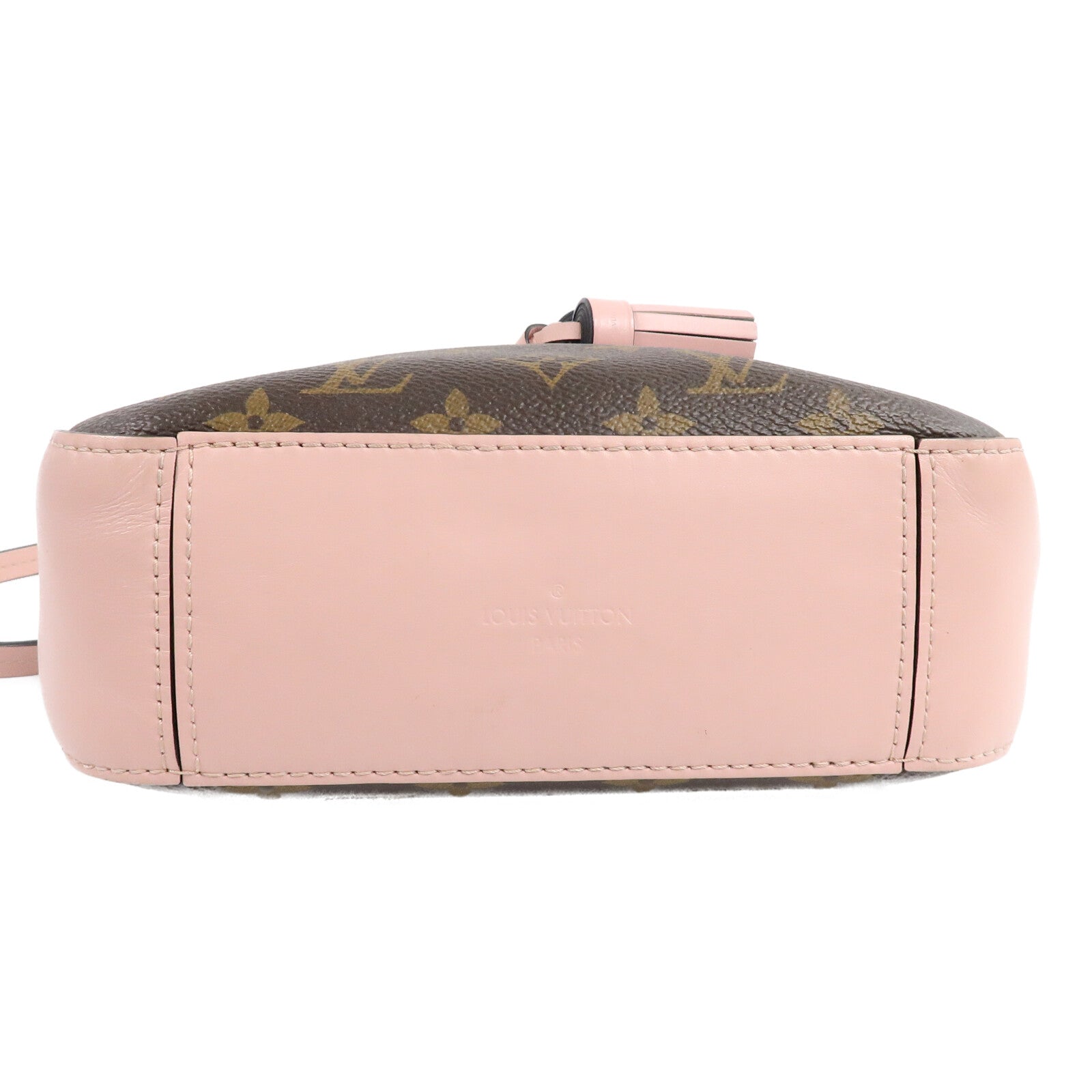 LOUIS VUITTON Monogram Saintonge金扣手挽肩背兩用袋