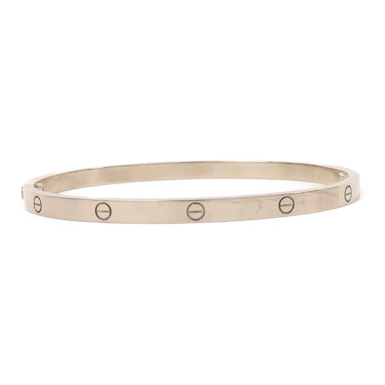 CARTIER 18K玫瑰金Mini Love Bracelet 20.5g手鐲