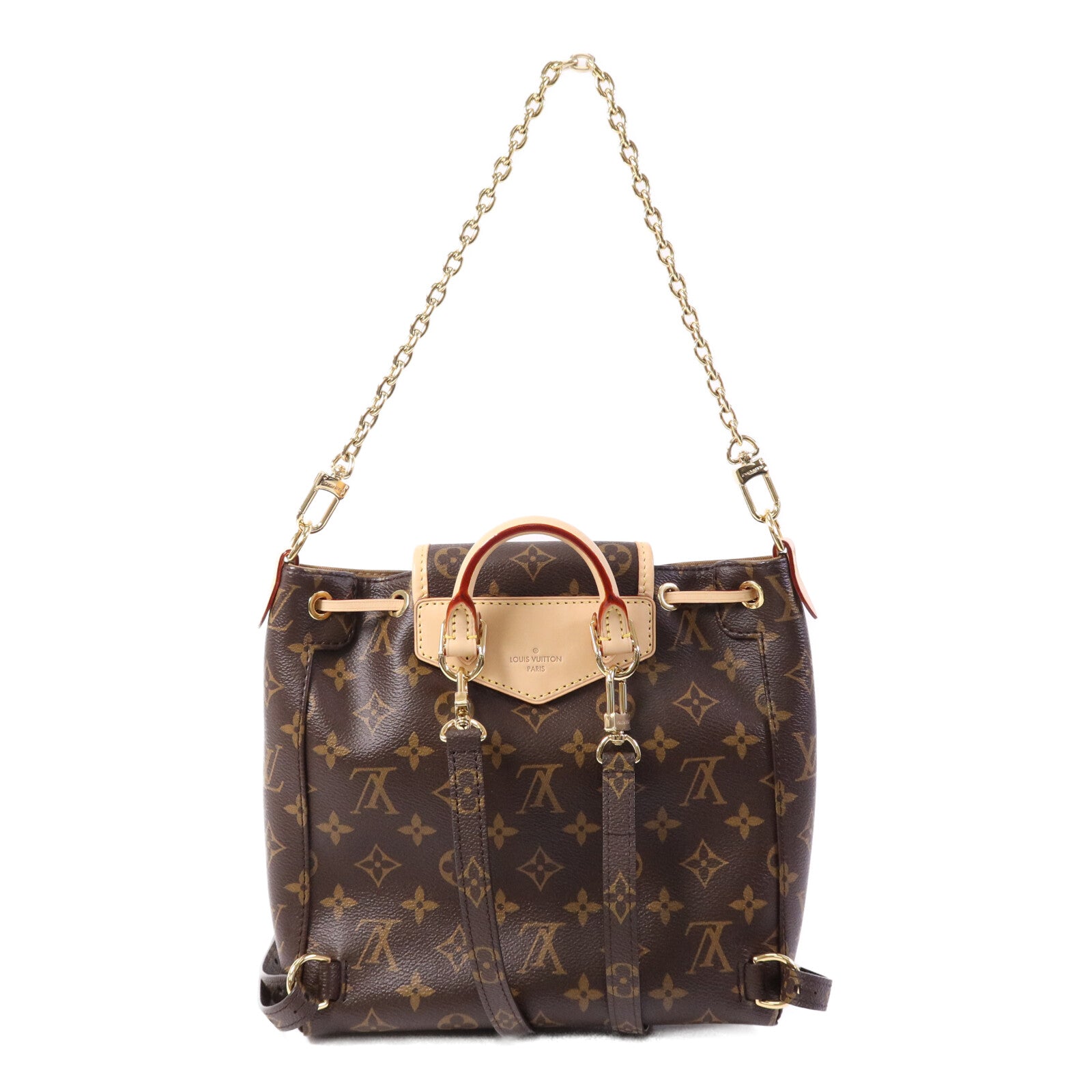 LOUIS VUITTON Monogram Excursion PM金扣背包