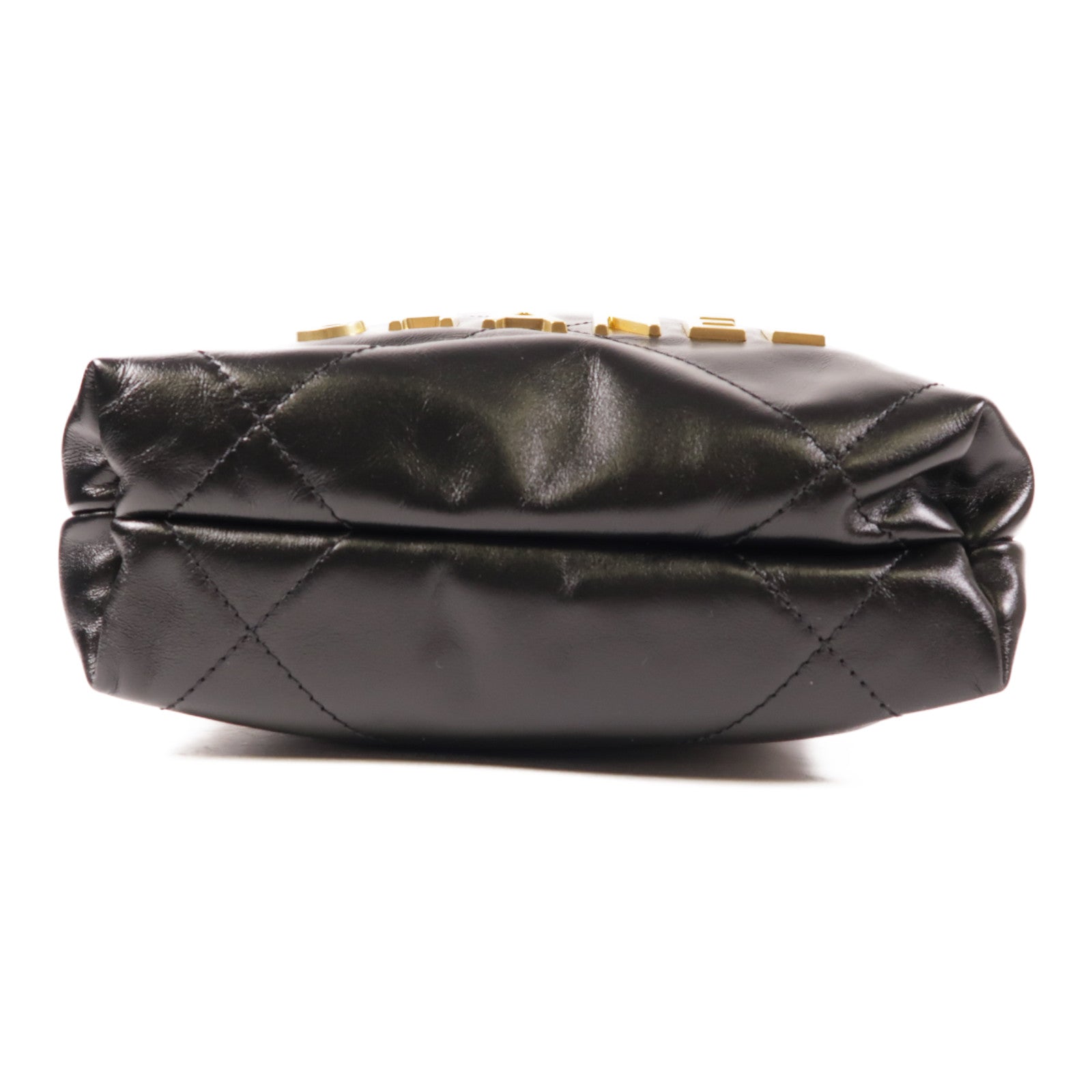 CHANEL 羊皮皮革Chanel 22 Mini金扣肩背袋