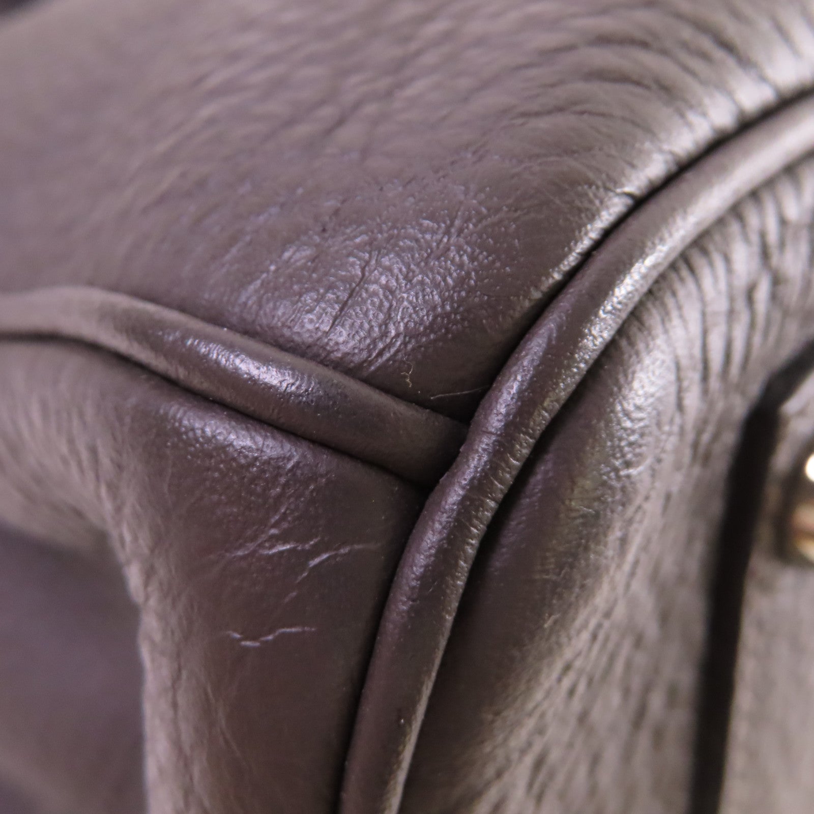 HERMES Clemence皮革Birkin 35 Hand Bag銀扣手挽袋Graphite石墨灰色
