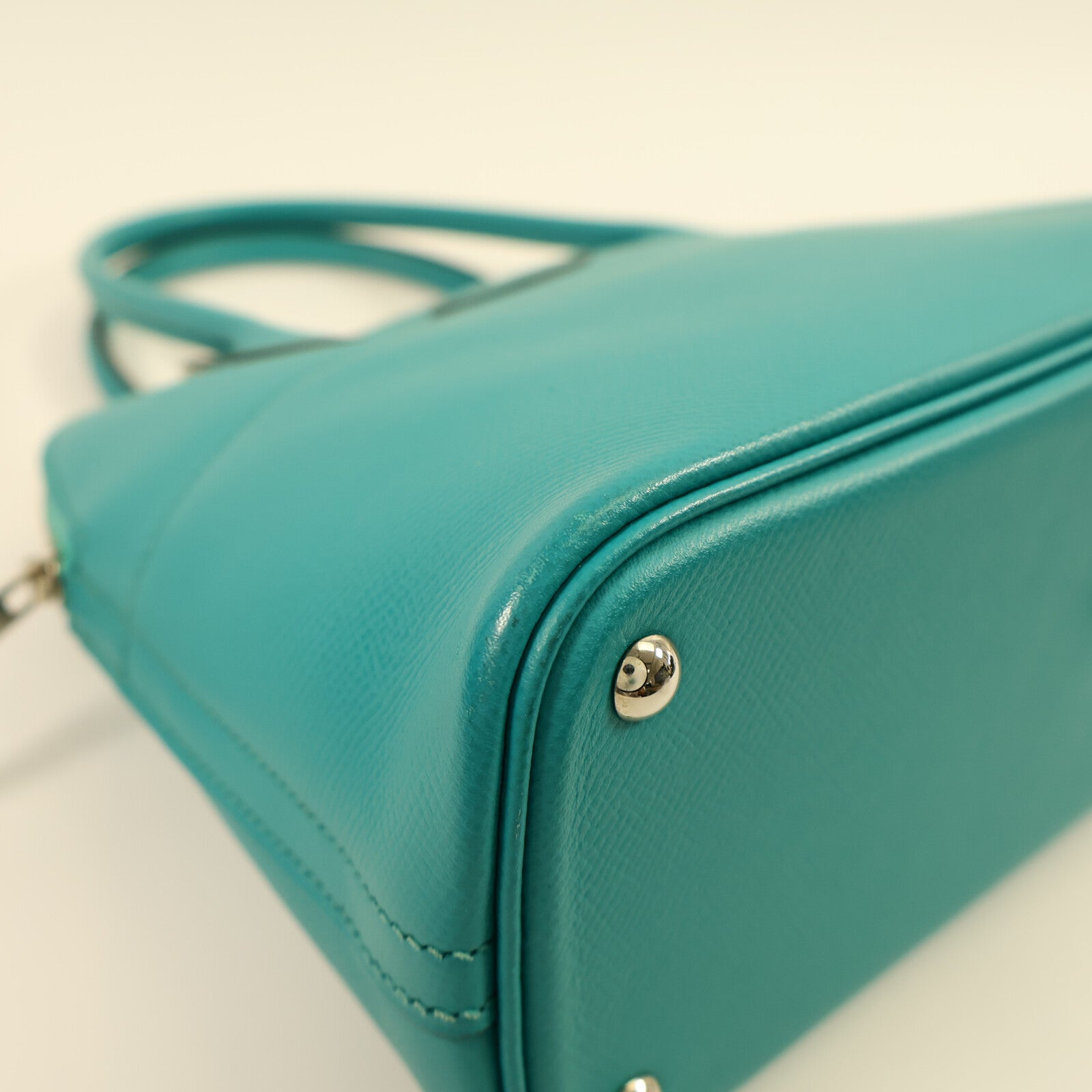 HERMES Epsom皮革Bolide 27手挽肩背兩用袋Bleu Paon