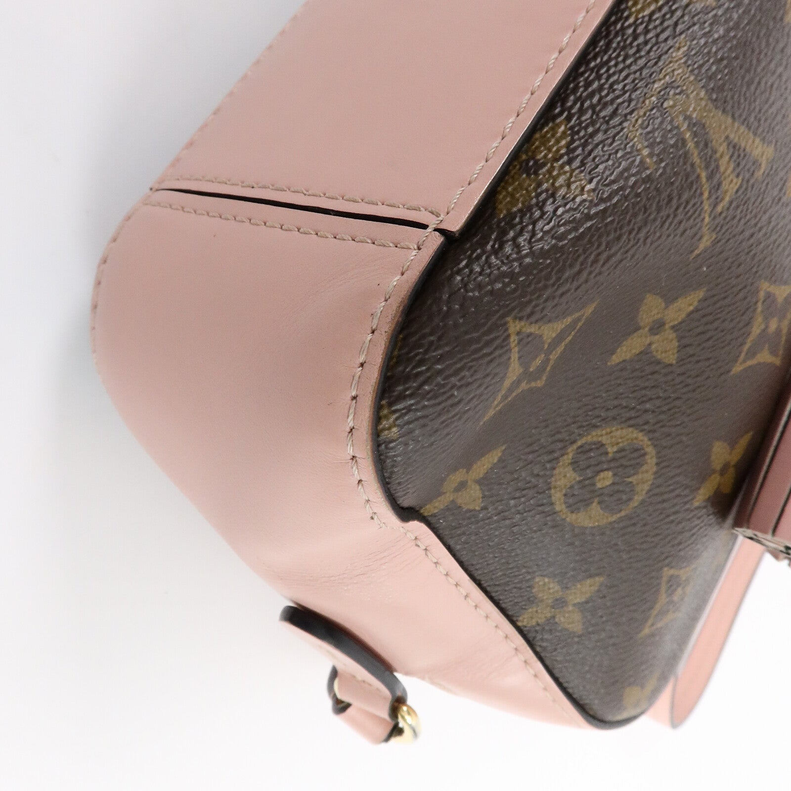 LOUIS VUITTON Monogram Saintonge金扣手挽肩背兩用袋