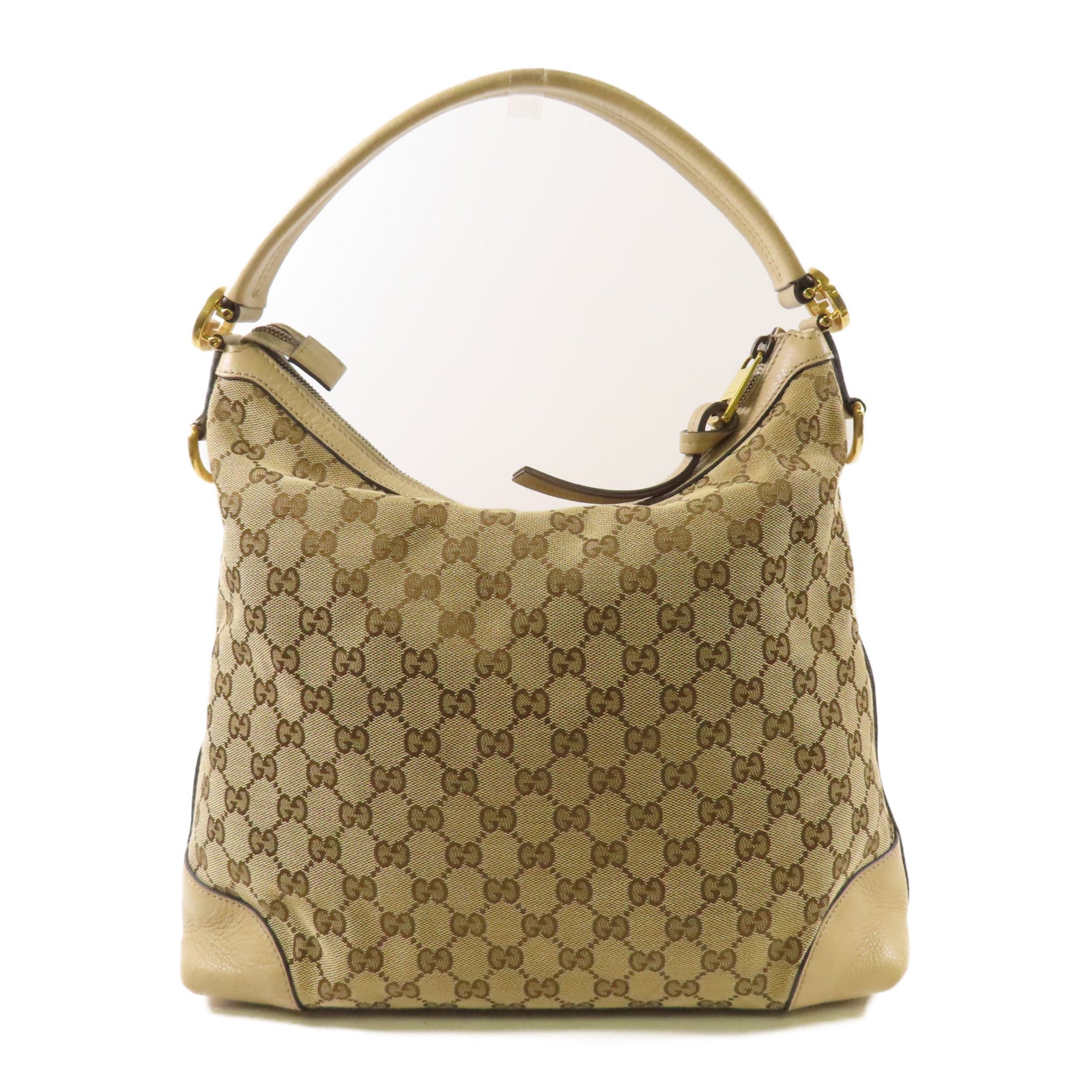 GUCCI 帆布2 Way Bag金扣肩背袋