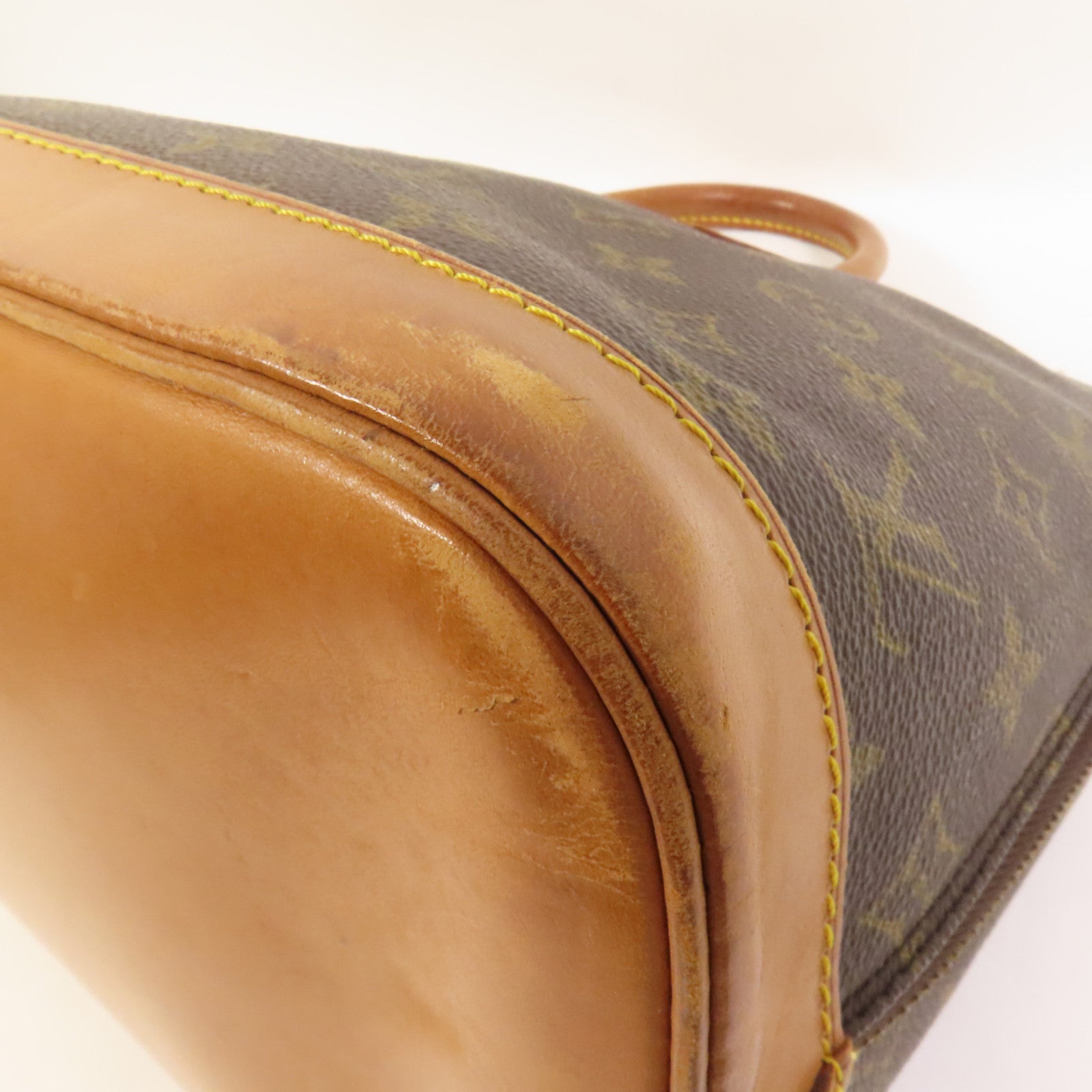 LOUIS VUITTON Monogram Alma PM金扣手挽袋