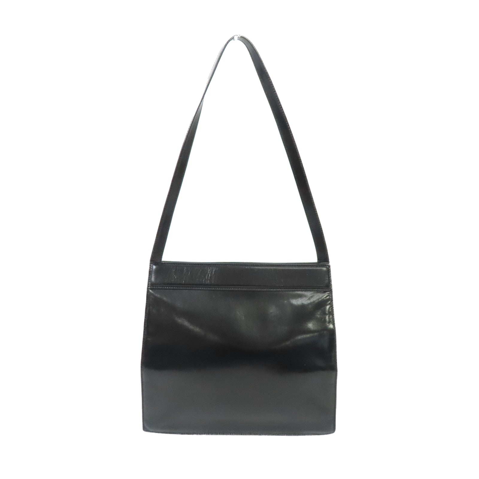 GUCCI 牛皮皮革Shoulder Bag金扣肩背袋黑色