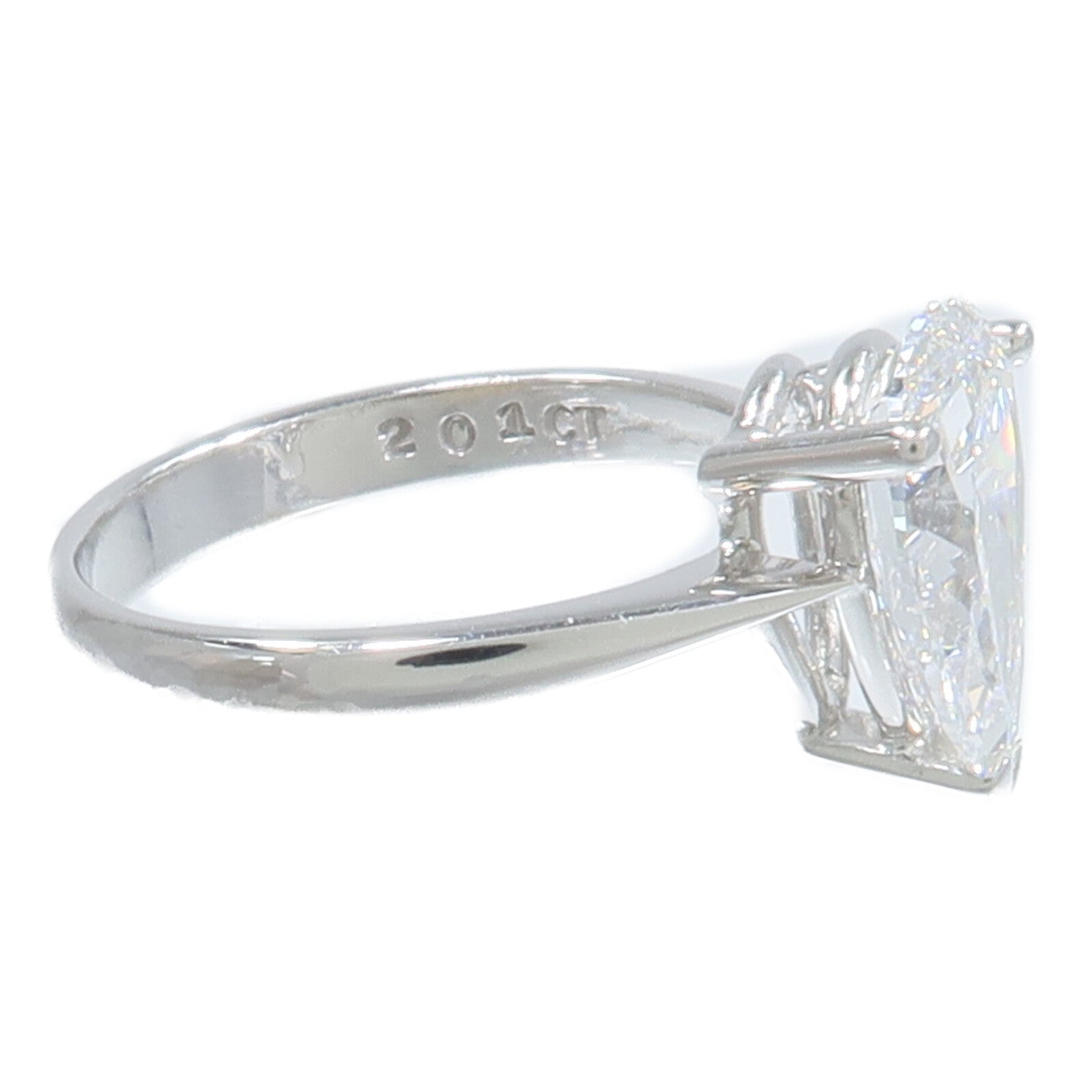 JEWELRY 18K白金Diamond Ring鑽石戒指