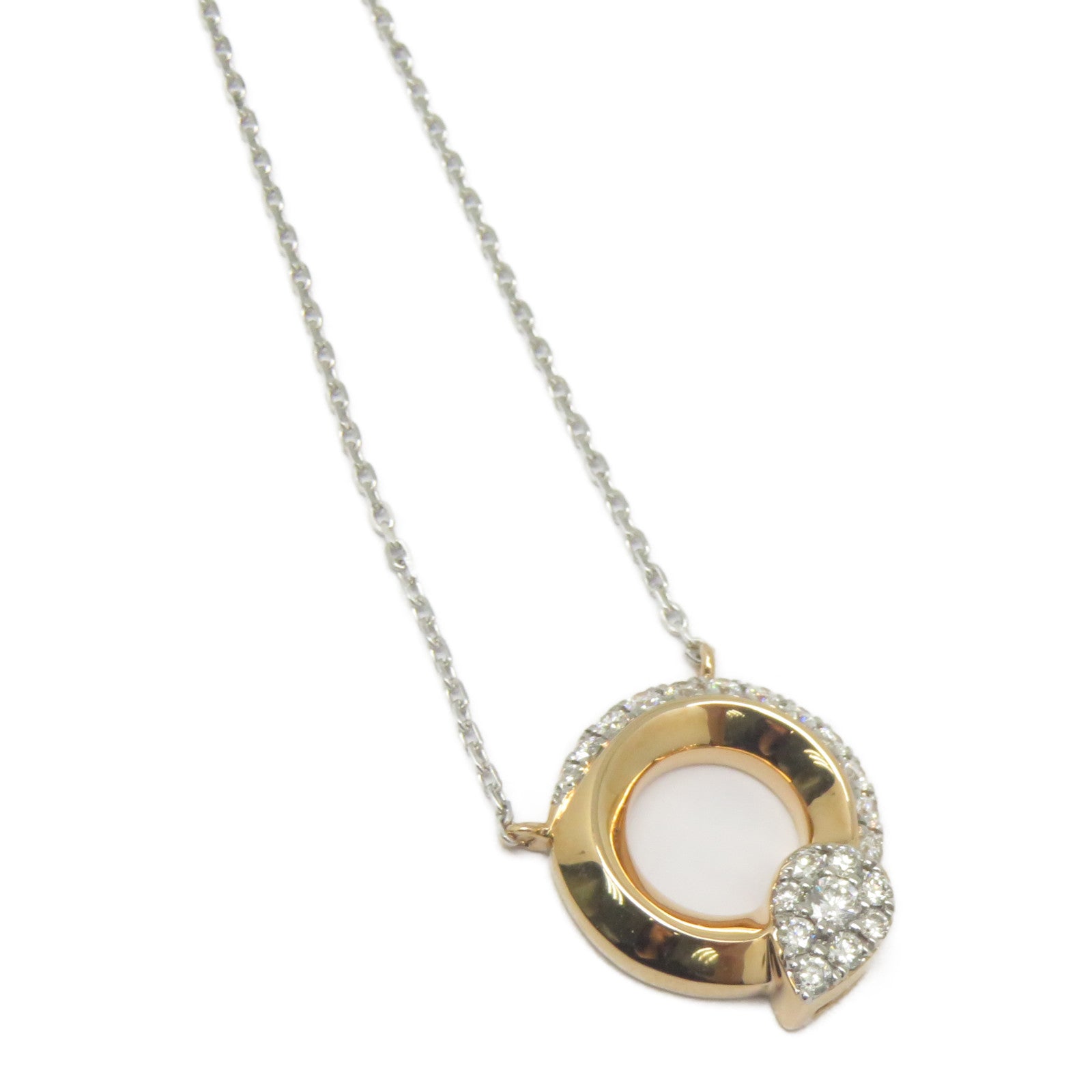 JEWELRY 【激減優惠】18K玫瑰金/白金Diamond Necklace 0.250ct鑽石項鍊