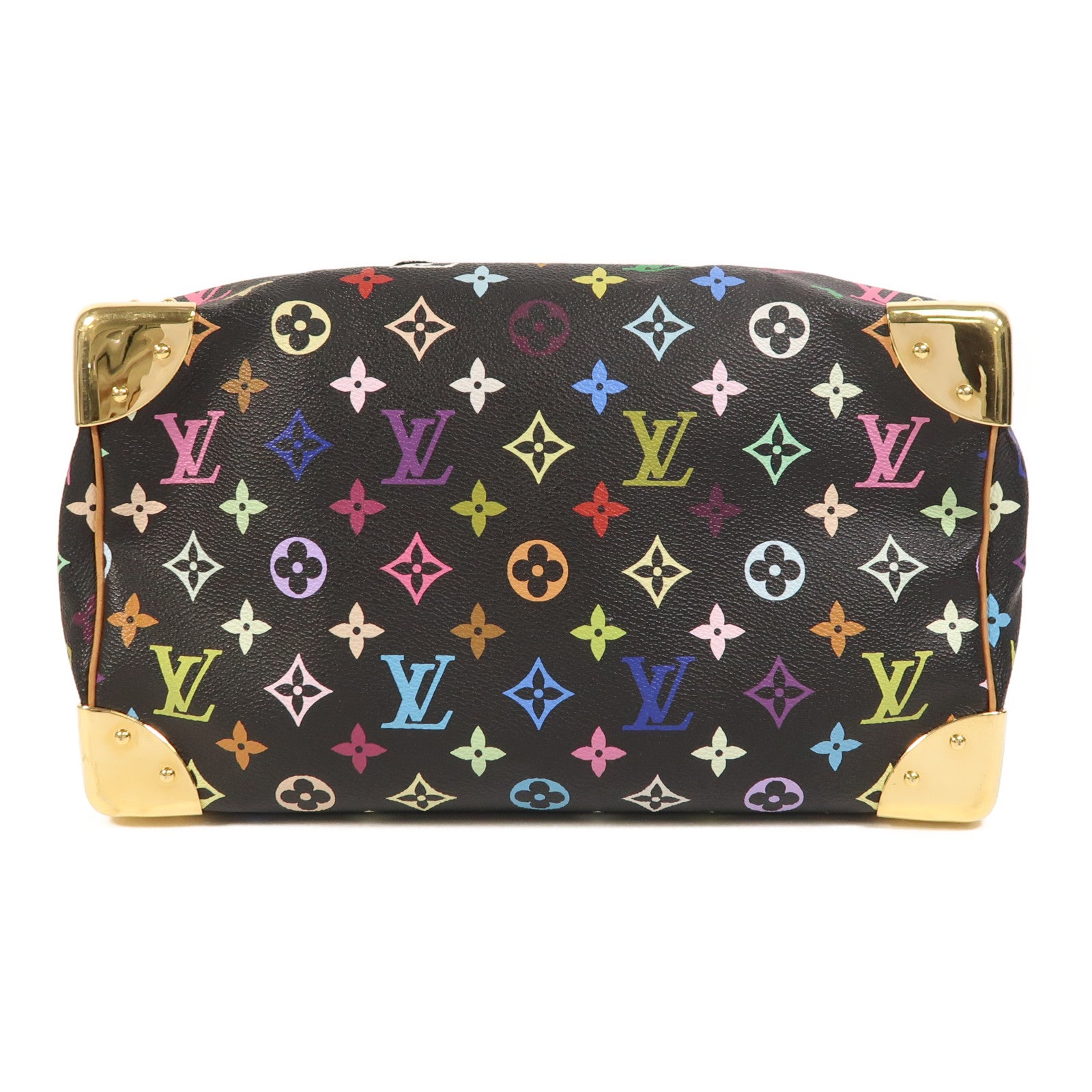 LOUIS VUITTON Monogram Multicolore Speedy 30金扣手挽袋