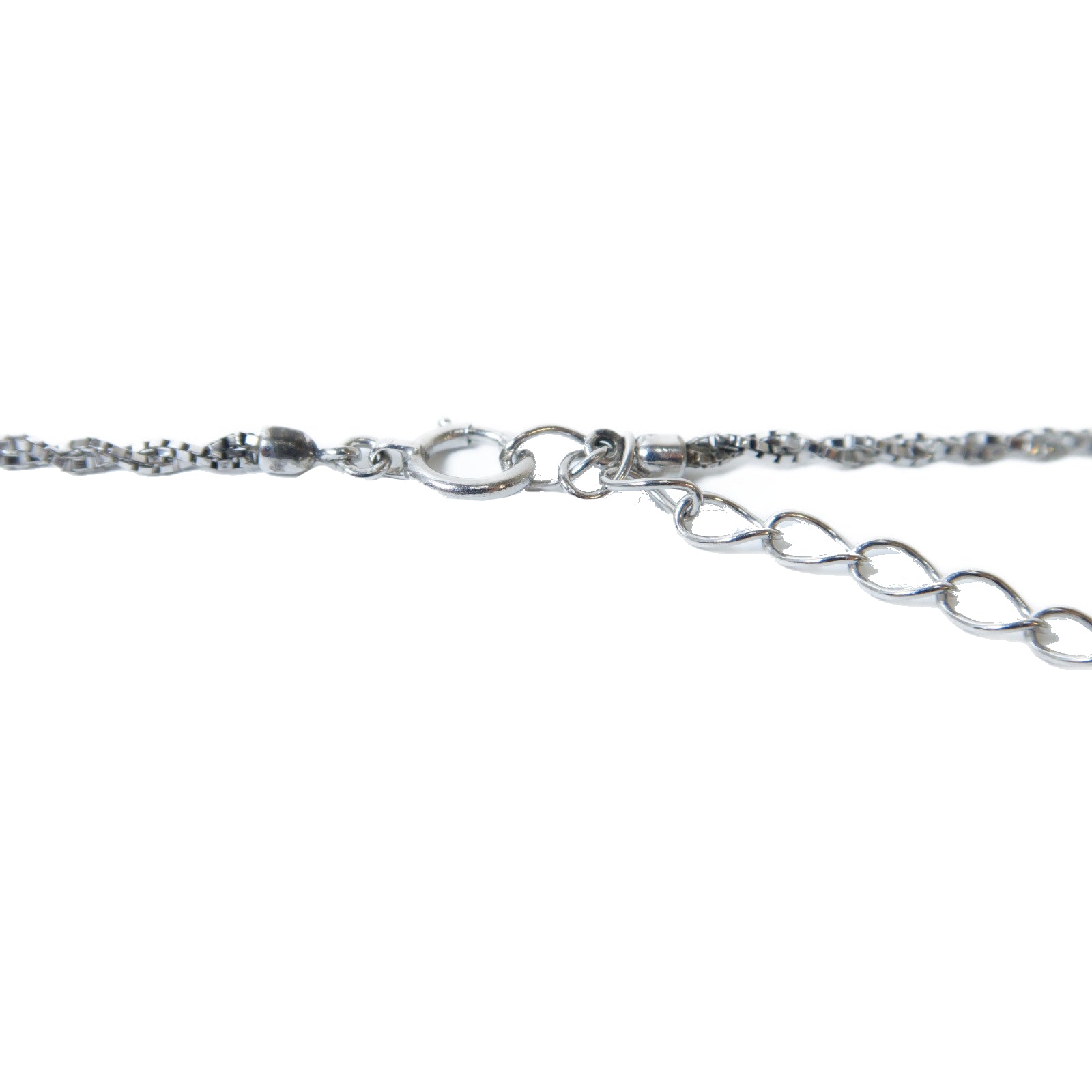 JEWELRY 【激減優惠】PT900鉑金Sapphire Diamond Necklace 1.22ct藍寶石/0.78ct鑽石項鍊銀色