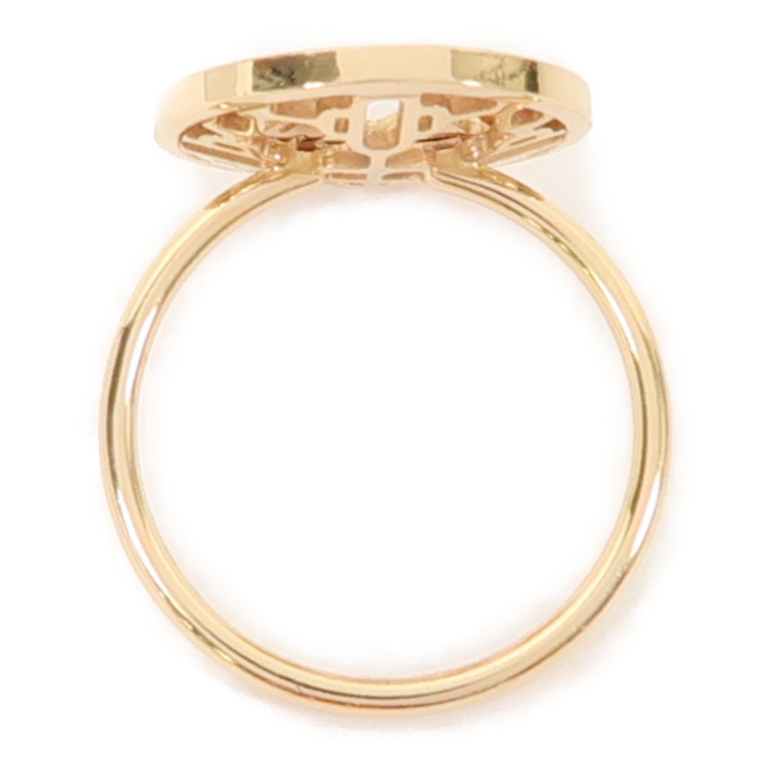 HERMES 【激減優惠】18K玫瑰金Chaine D'Ancre Passerelle Ring戒指US#5.75