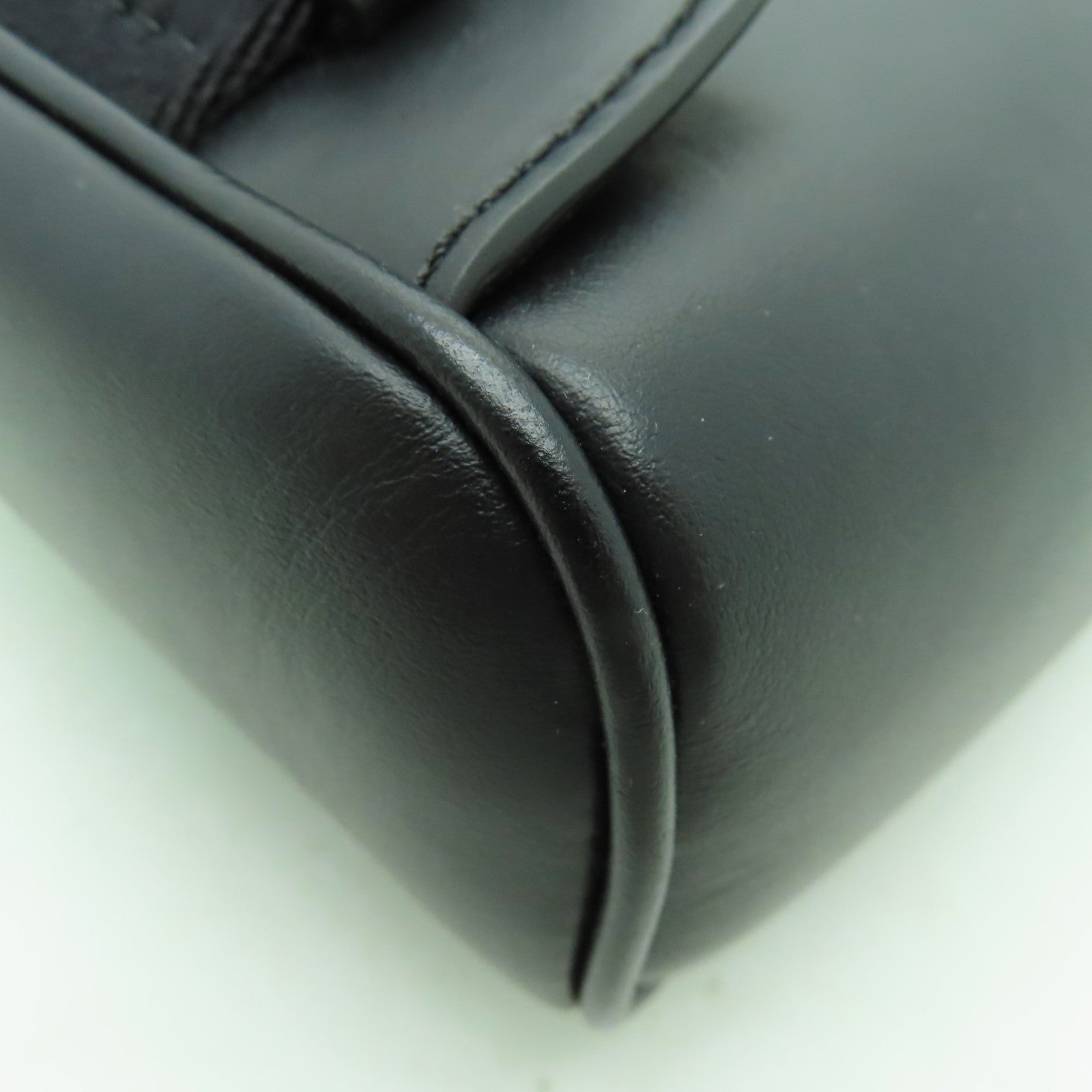 BURBERRY 【激減優惠】牛皮皮革Waist Bag銀扣腰包黑色