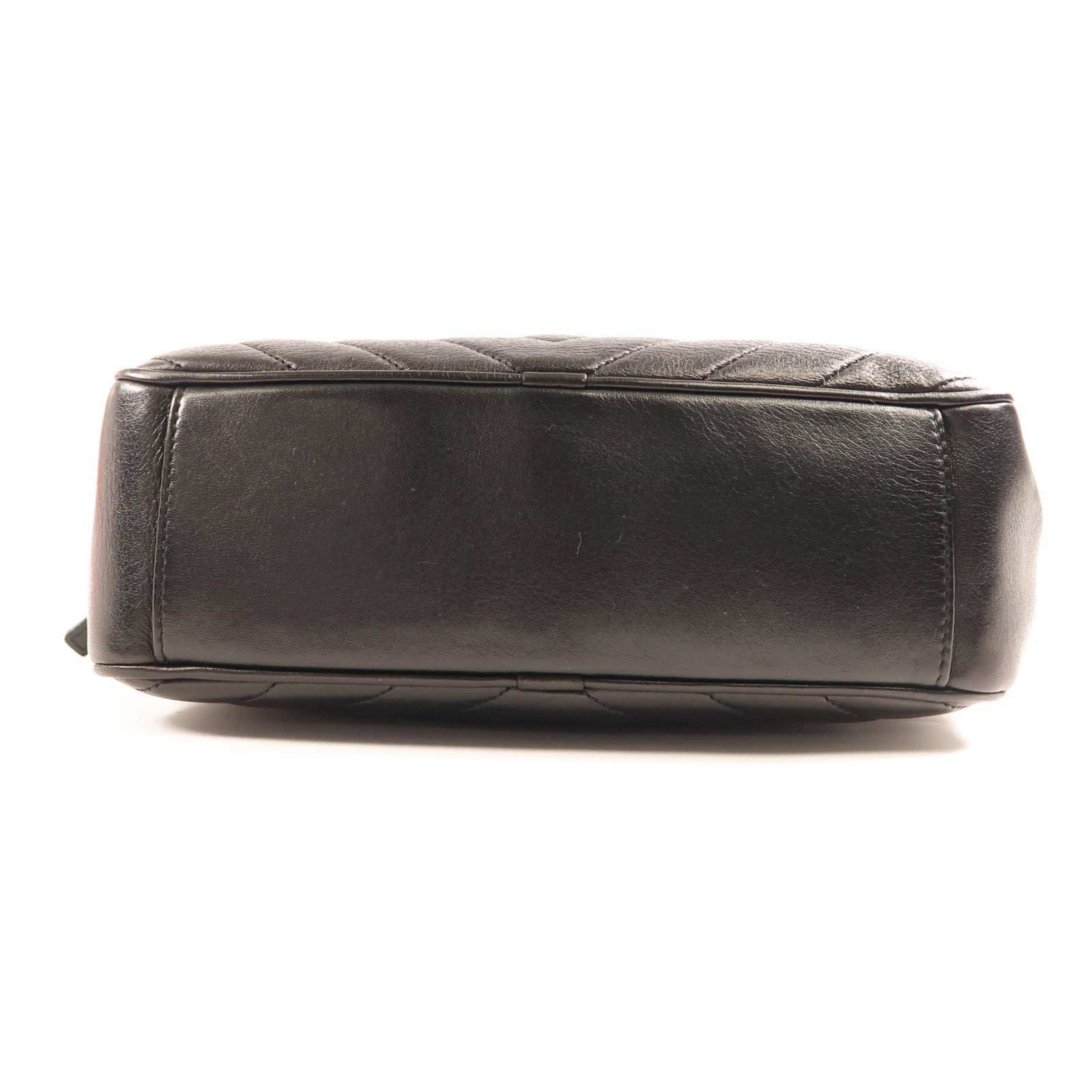 CHANEL 羊皮皮革Shoulder Bag金扣肩背袋