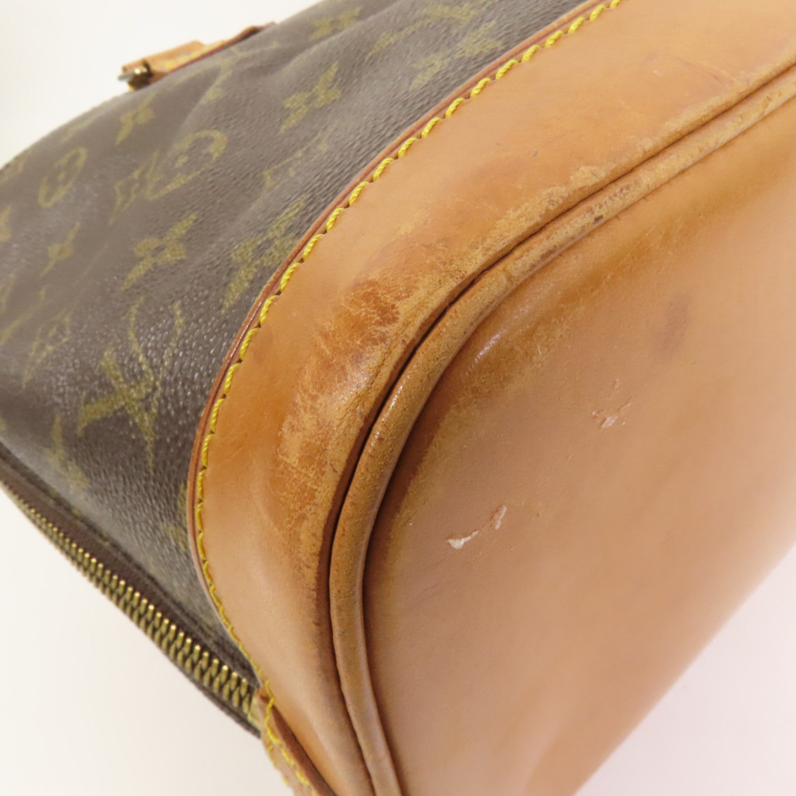LOUIS VUITTON Monogram Alma PM金扣手挽袋