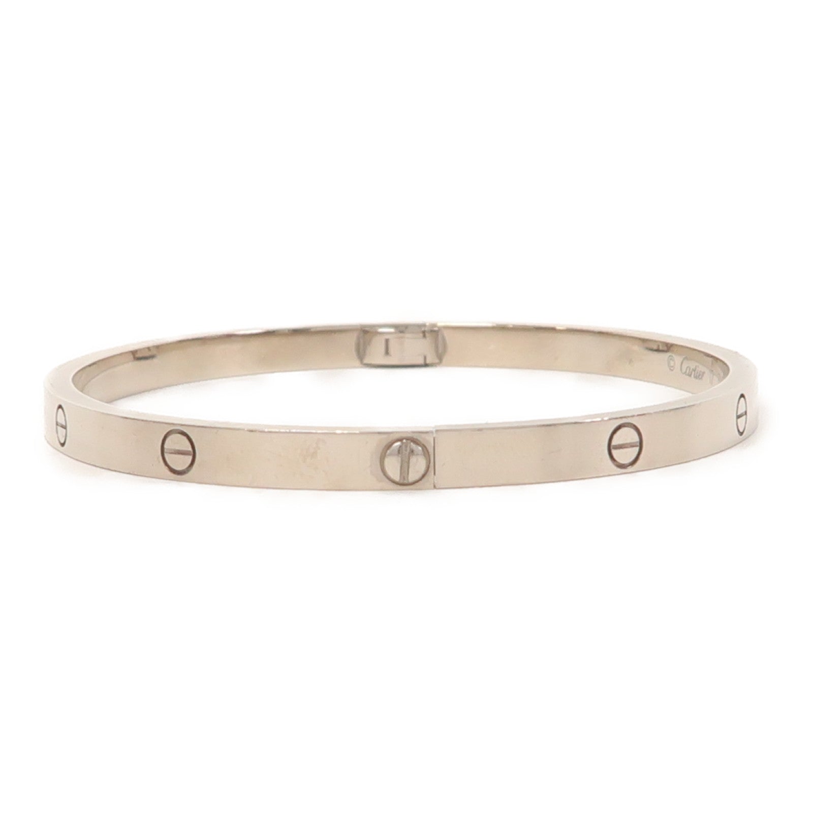 CARTIER 18K玫瑰金Mini Love Bracelet 20.5g手鐲