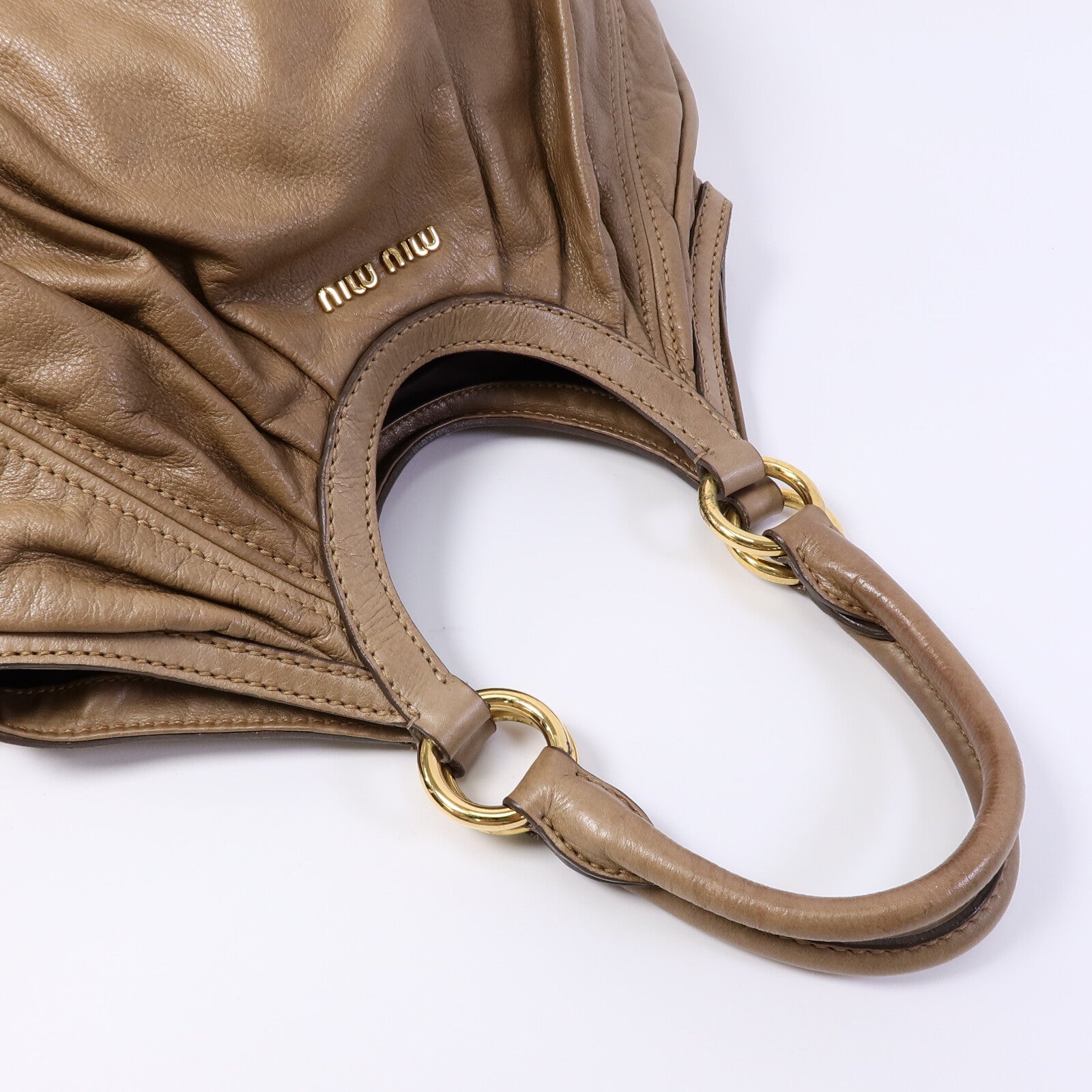 Miu Miu 牛皮皮革Hand Bag手挽袋