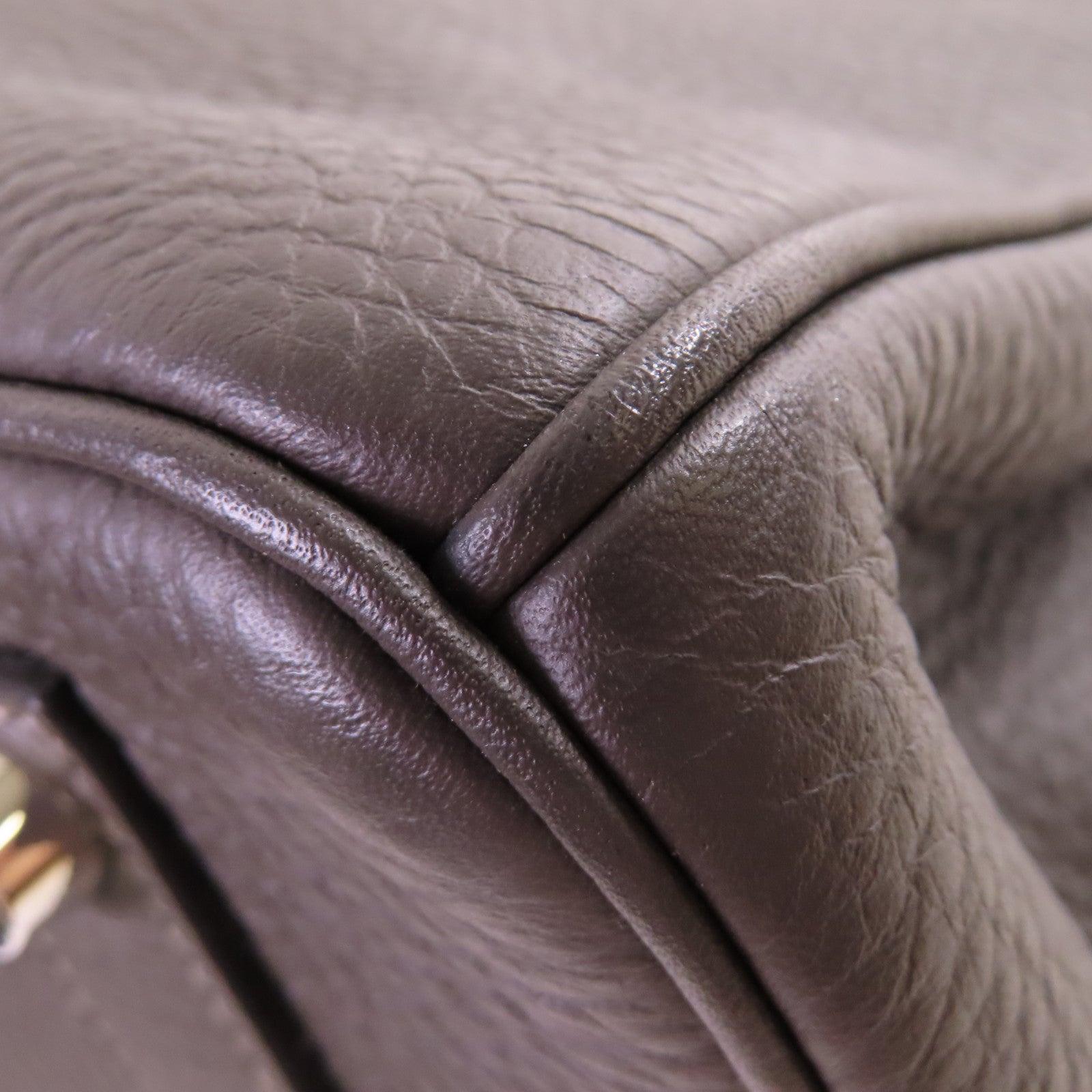 HERMES Clemence皮革Birkin 35 Hand Bag銀扣手挽袋Graphite石墨灰色