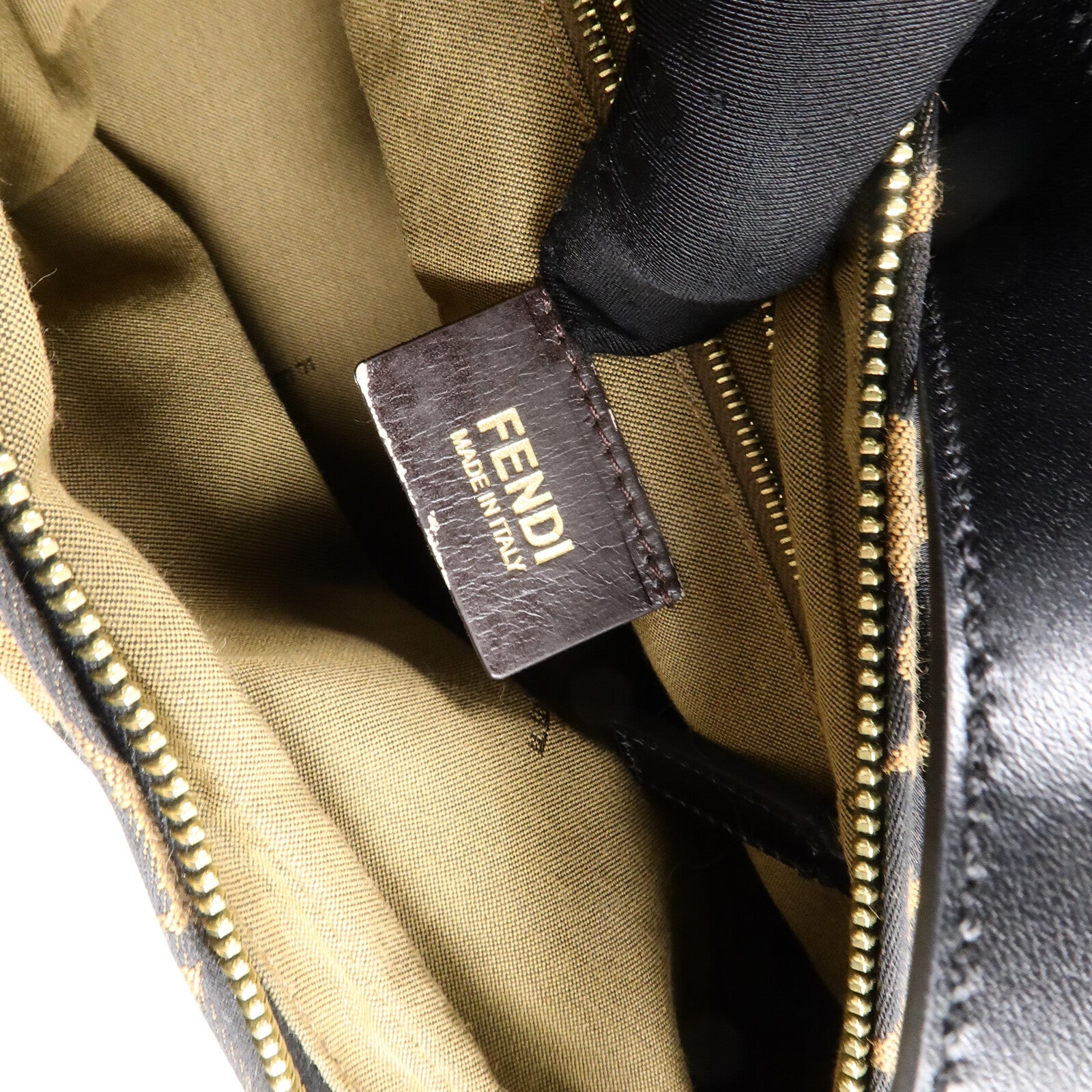 FENDI 帆布Chef Hobo肩背袋