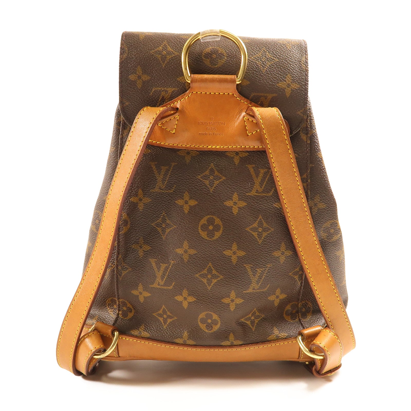 LOUIS VUITTON Monogram Montsouris MM Backpack金扣背包