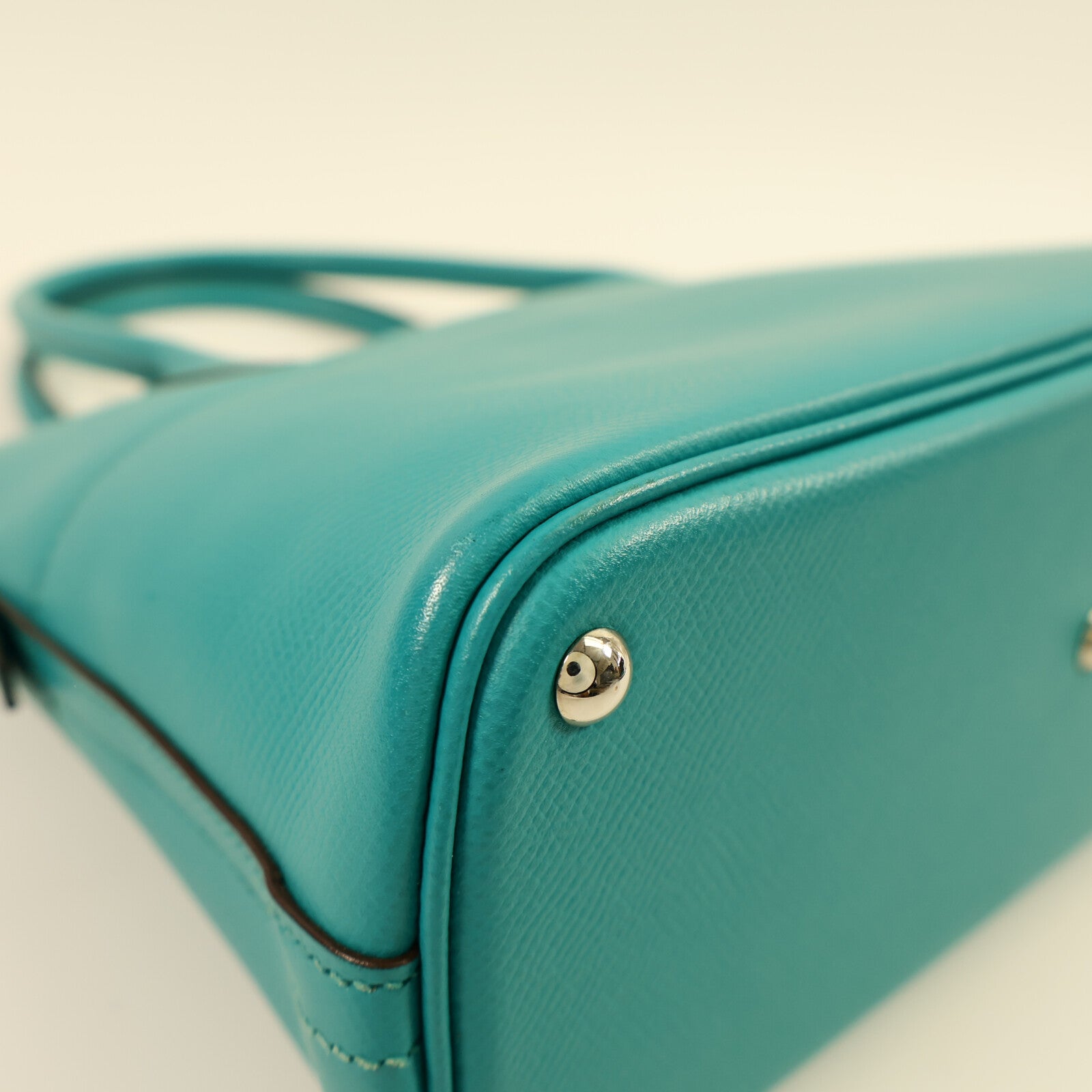 HERMES Epsom皮革Bolide 27手挽肩背兩用袋Bleu Paon