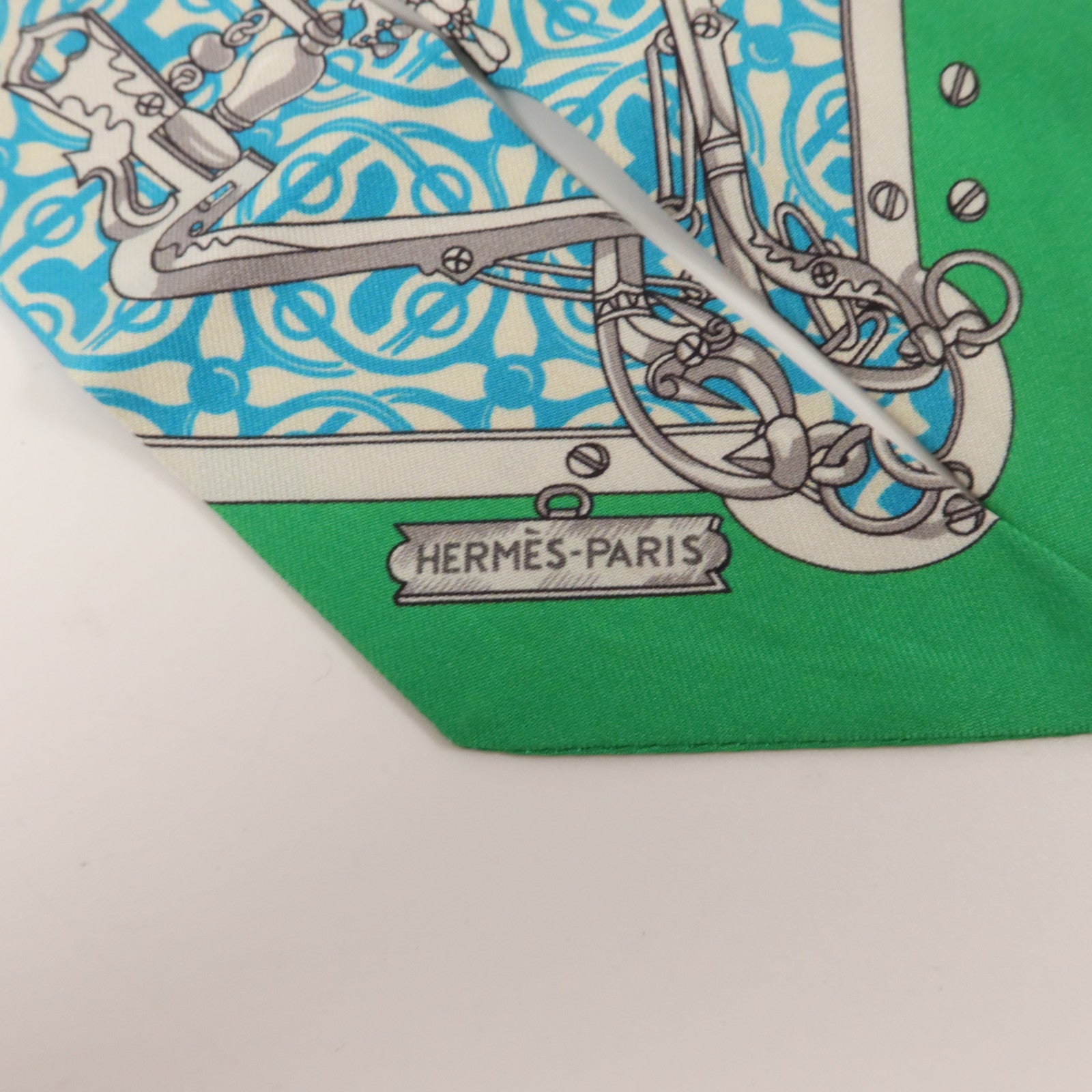 HERMES 絲質Twilly絲巾