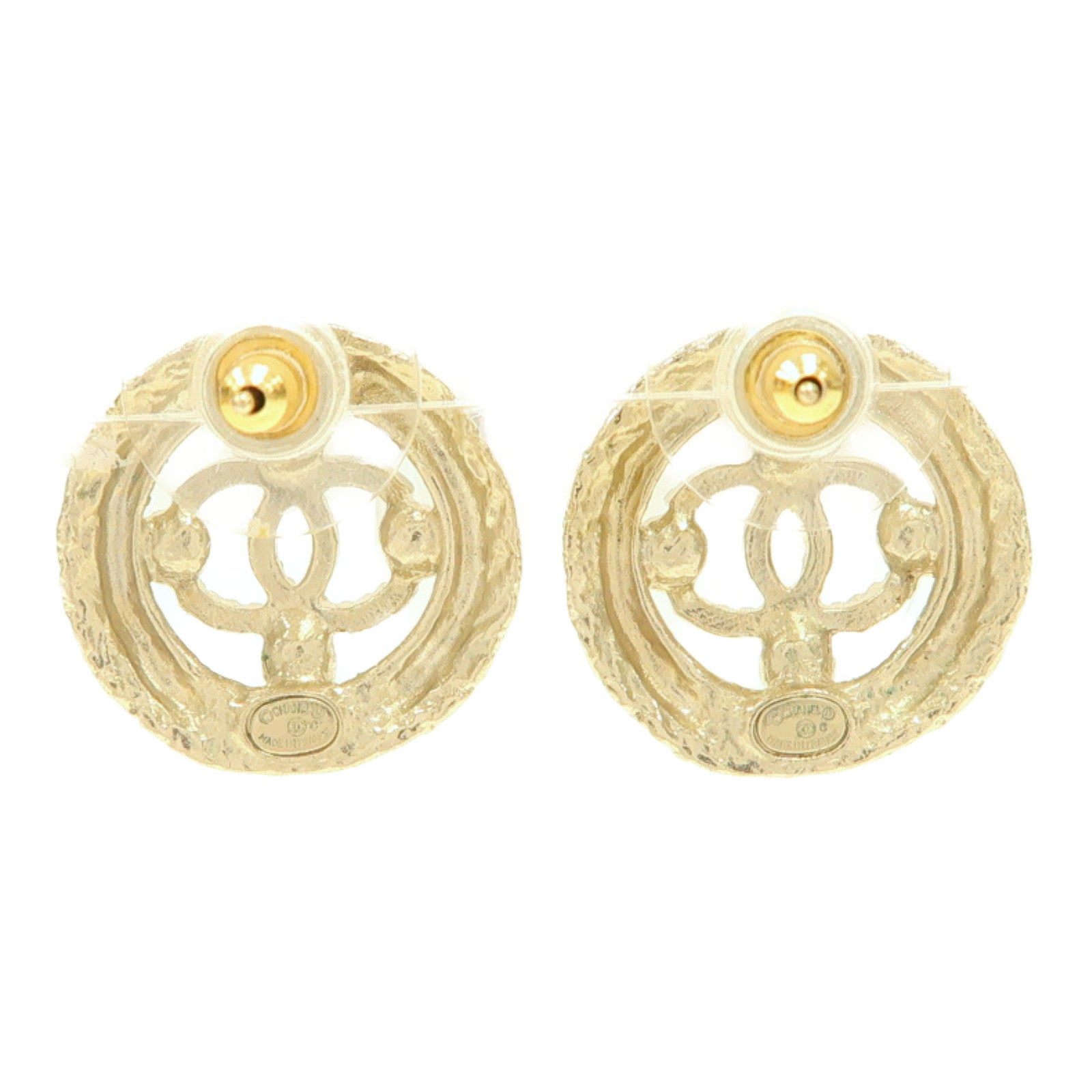CHANEL 金屬Earrings耳環金色