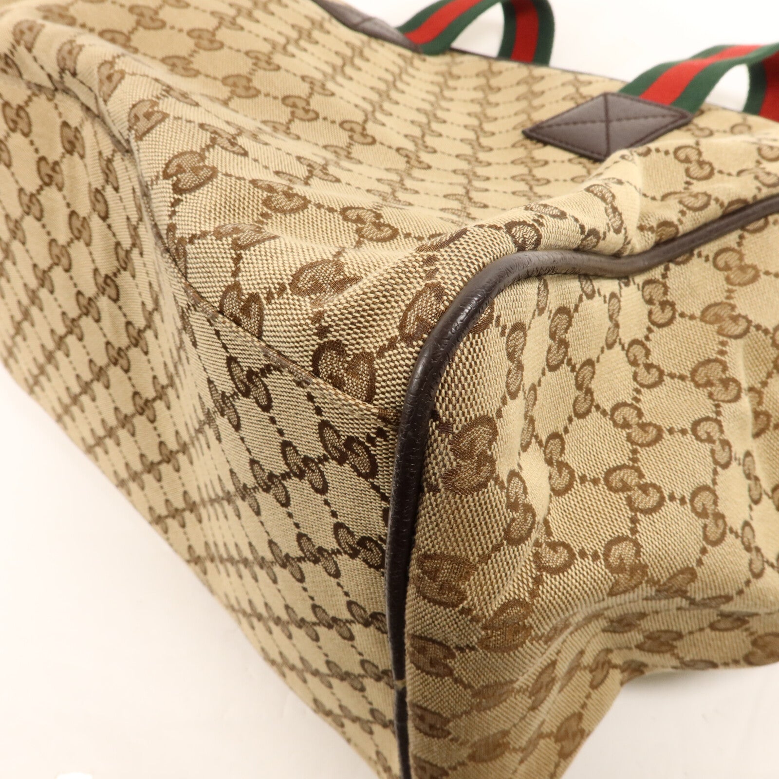 GUCCI 帆布Boston Bag手挽袋