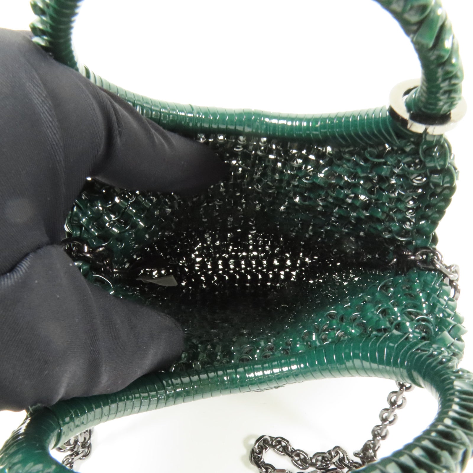 ANTEPRIMA PVC Standard Teardrop Mini Wirebag手挽肩背兩用袋