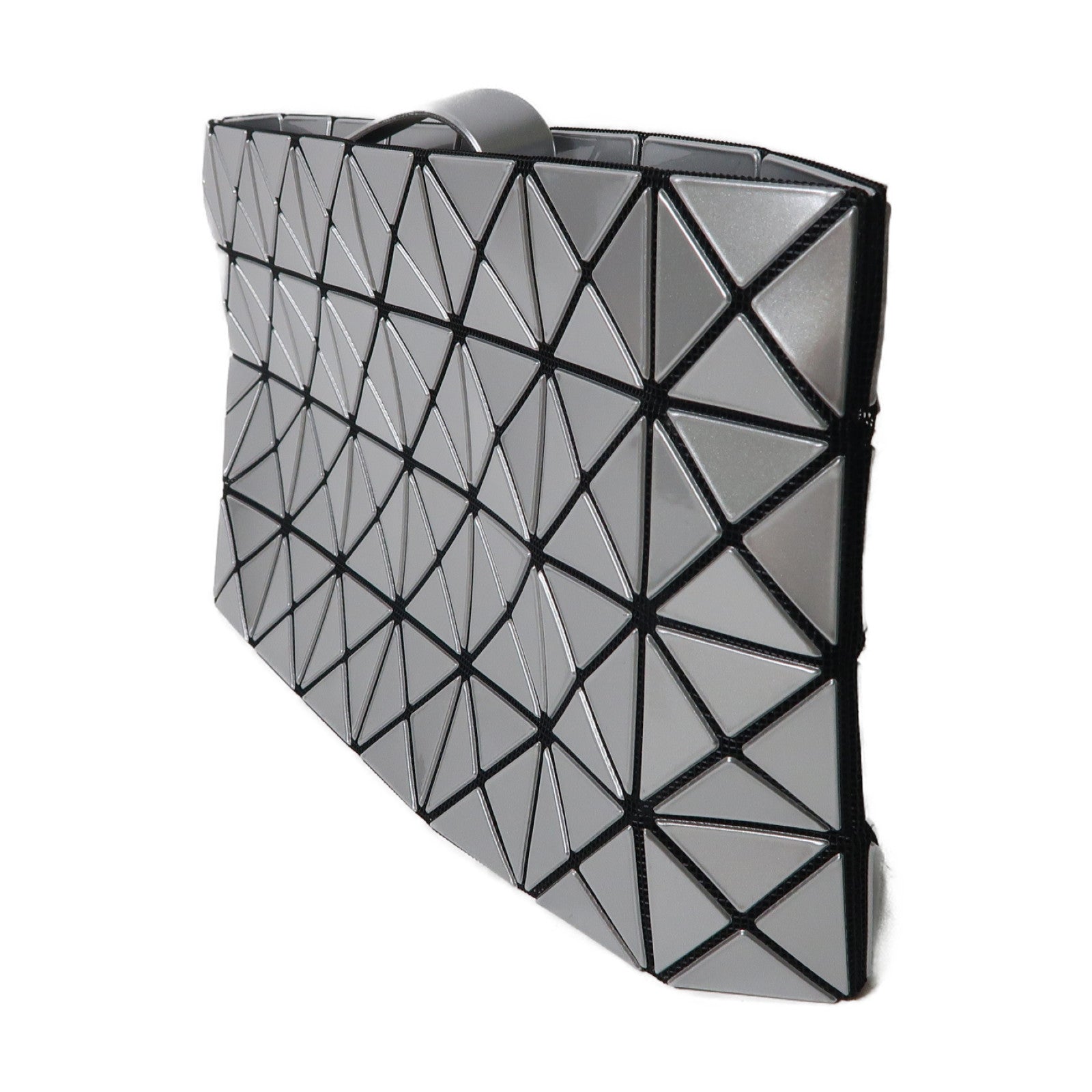 BAO BAO ISSEYMIYAKE PVC Bao Bao Pouch手拿包銀色