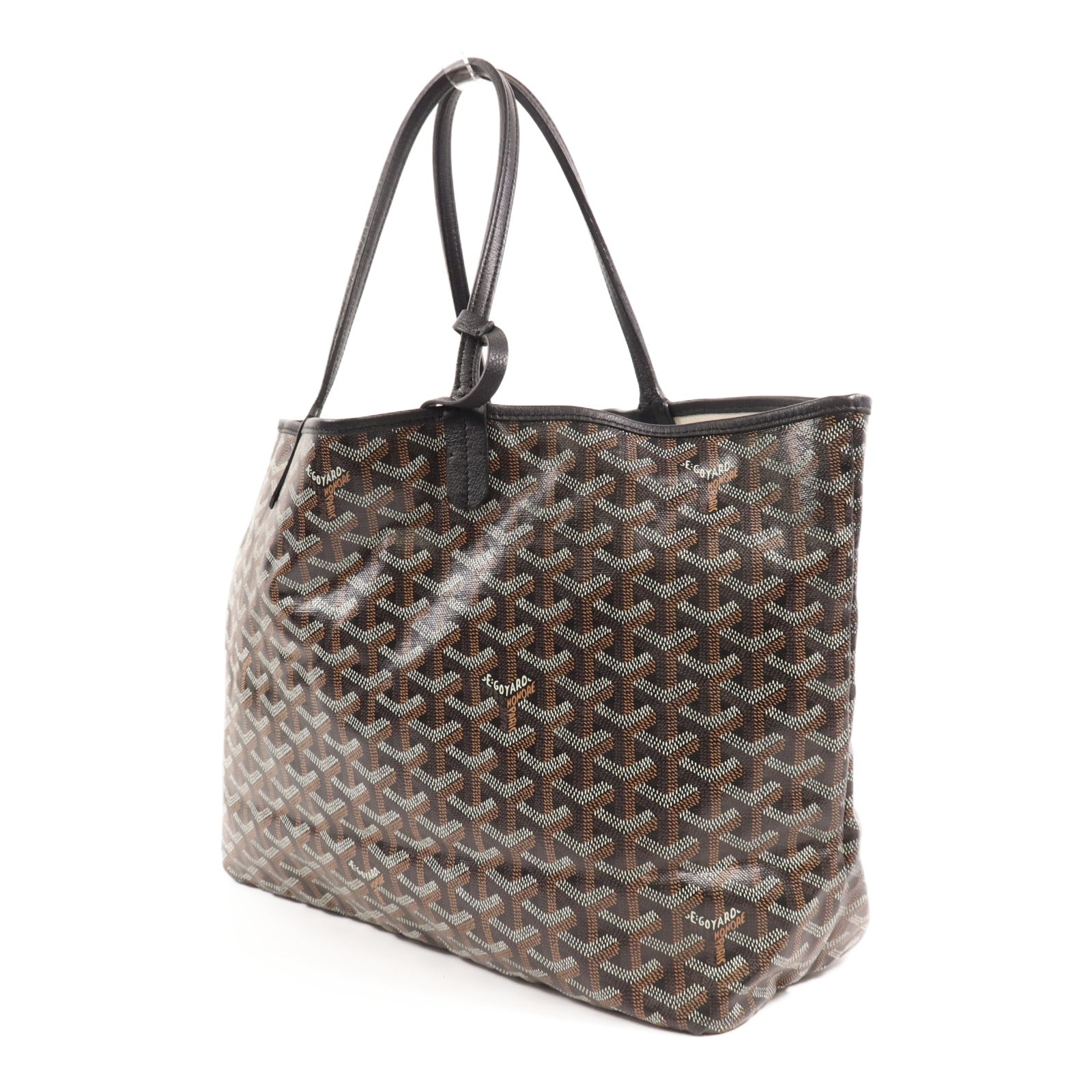 GOYARD 塗層帆布Saint Louis PM銀扣肩背袋