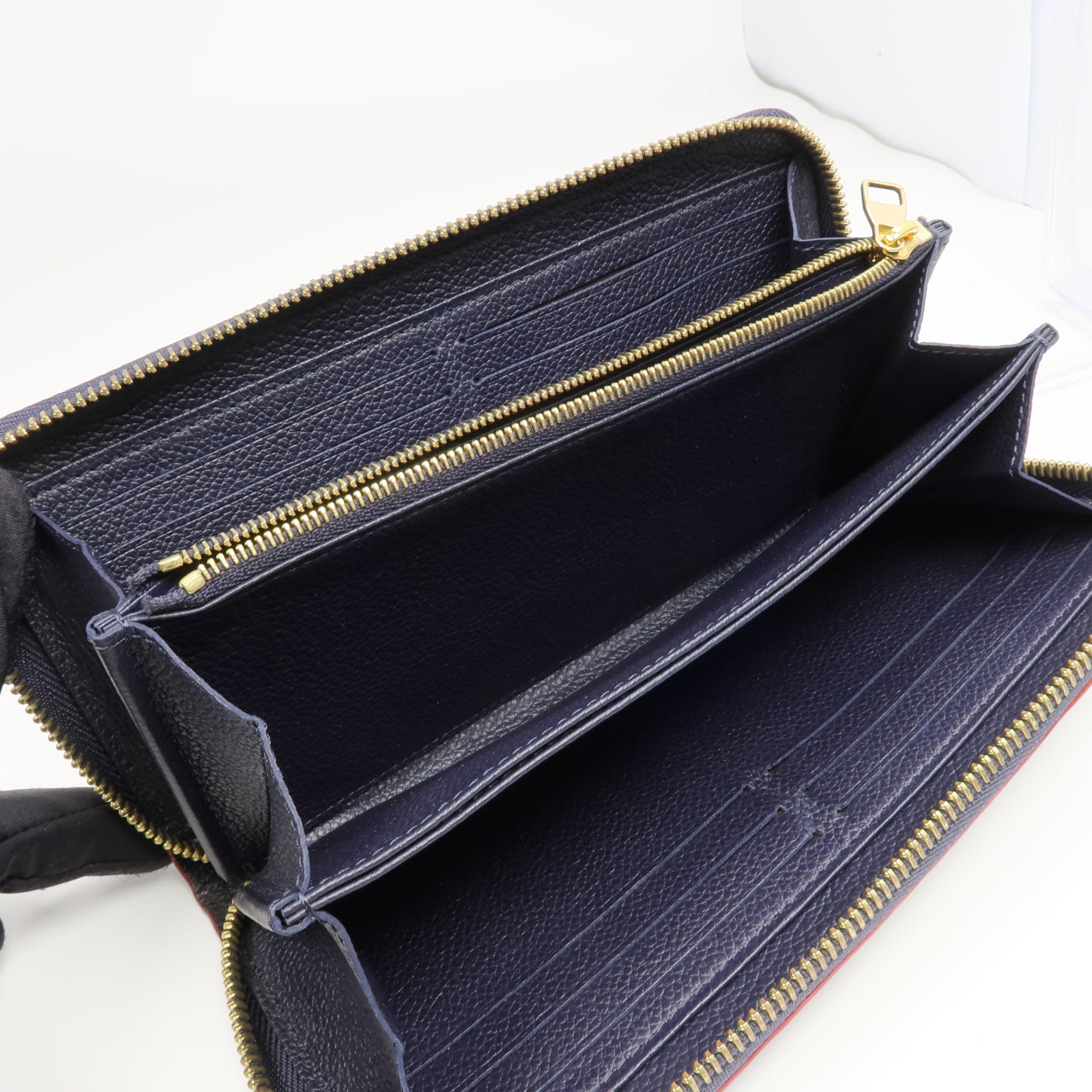 LOUIS VUITTON Monogram Empreinte Zippy Long Wallet長錢包