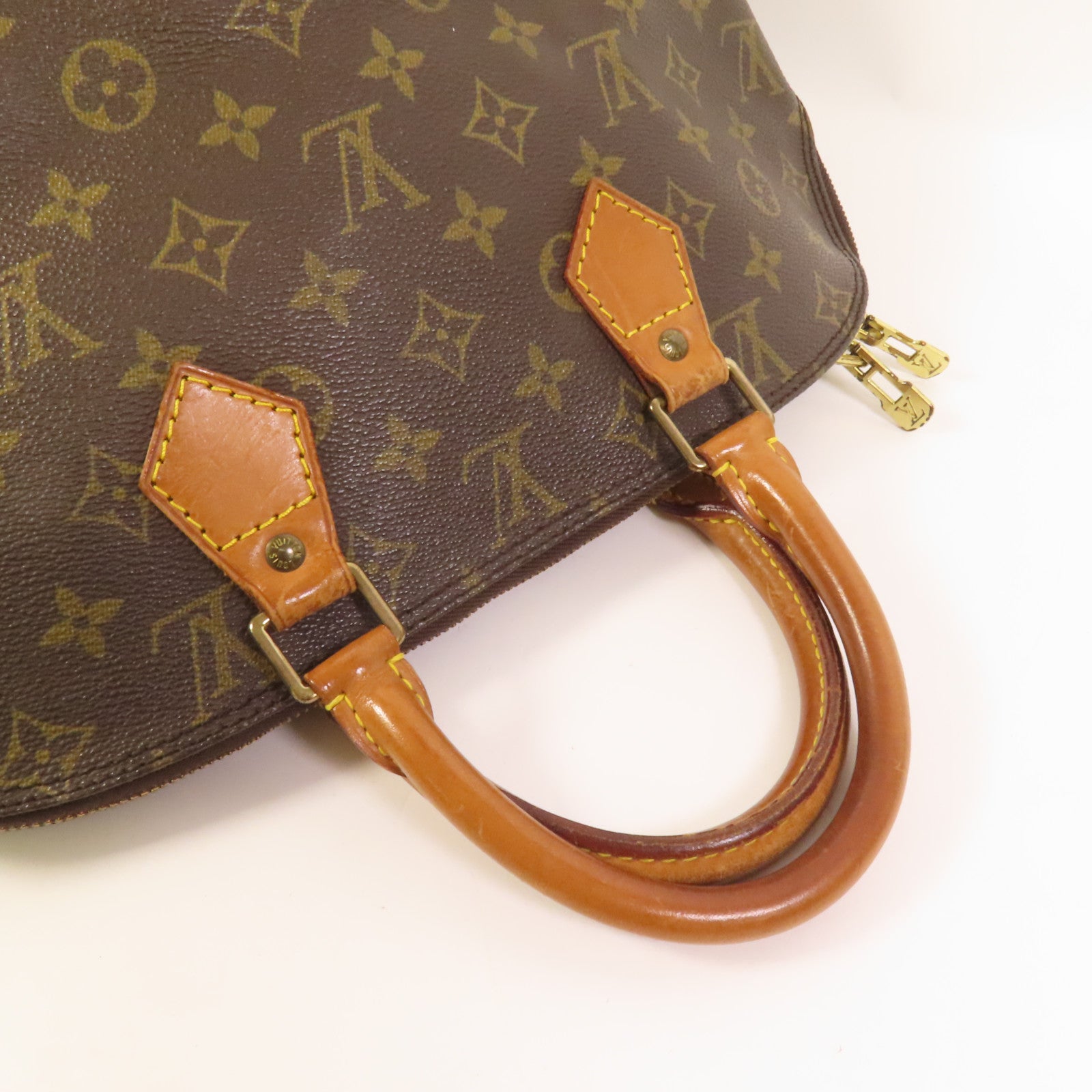 LOUIS VUITTON Monogram Alma PM金扣手挽袋