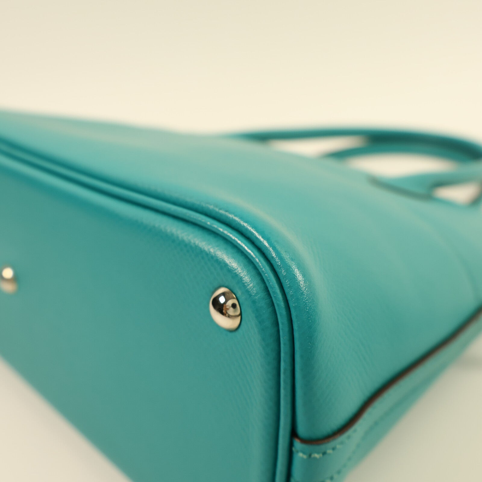 HERMES Epsom皮革Bolide 27手挽肩背兩用袋Bleu Paon