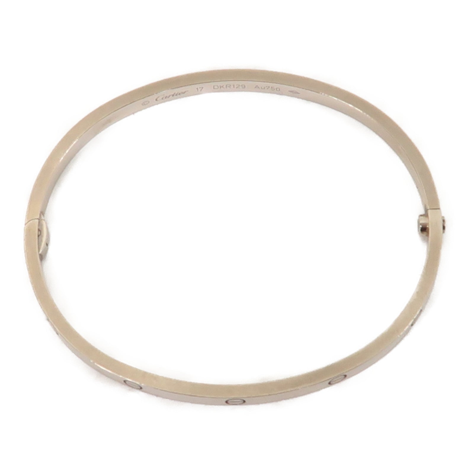 CARTIER 18K玫瑰金Mini Love Bracelet 20.5g手鐲