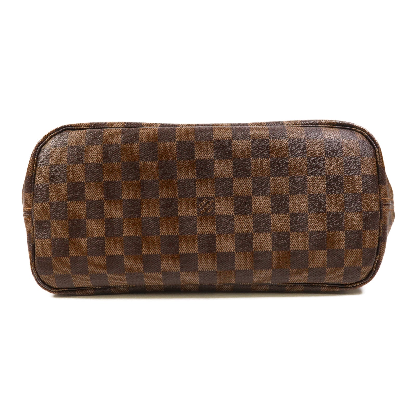 LOUIS VUITTON 【激減優惠】Damier Neverfull MM金扣手挽袋/肩背袋棕色