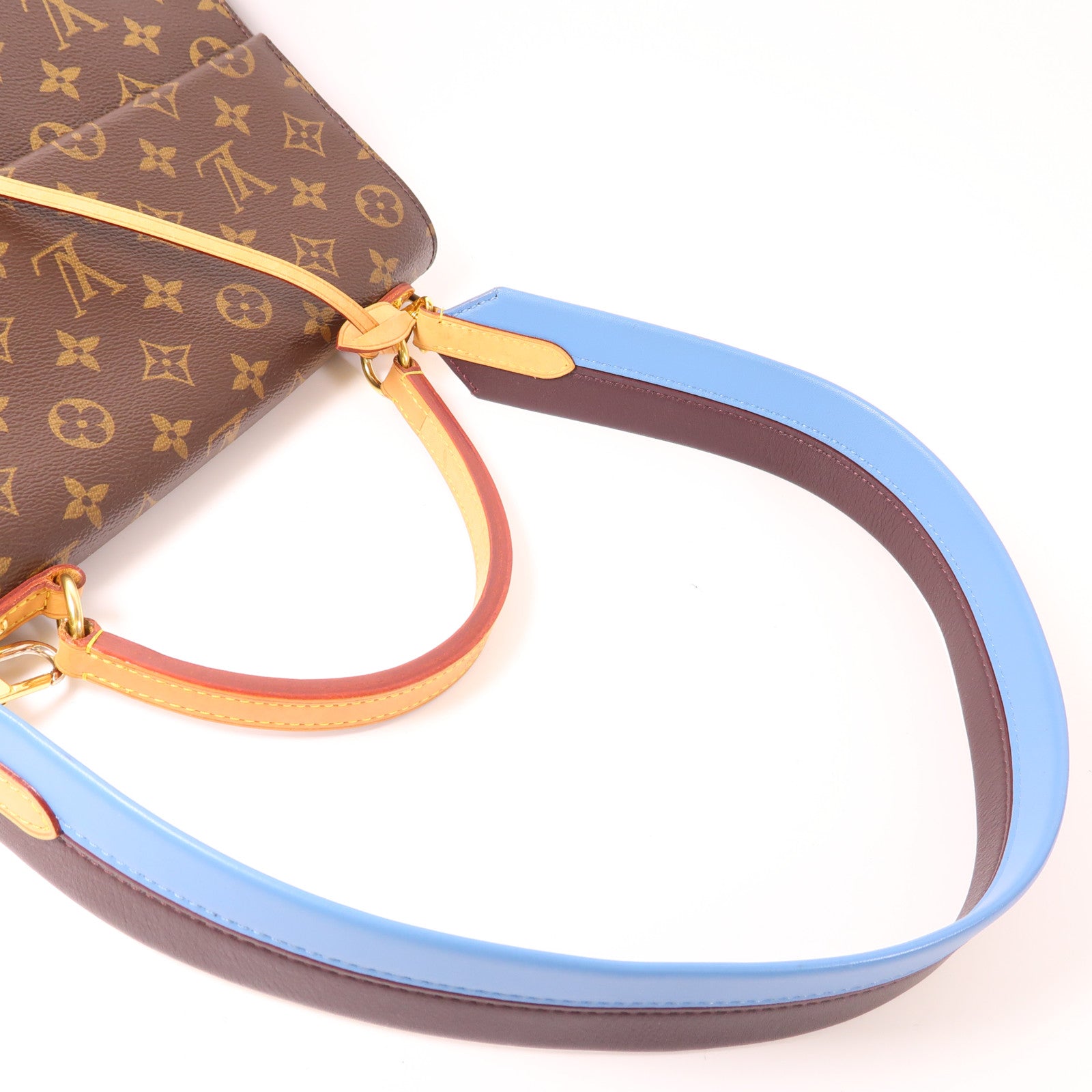 LOUIS VUITTON Monogram Cluny金扣手挽肩背兩用袋