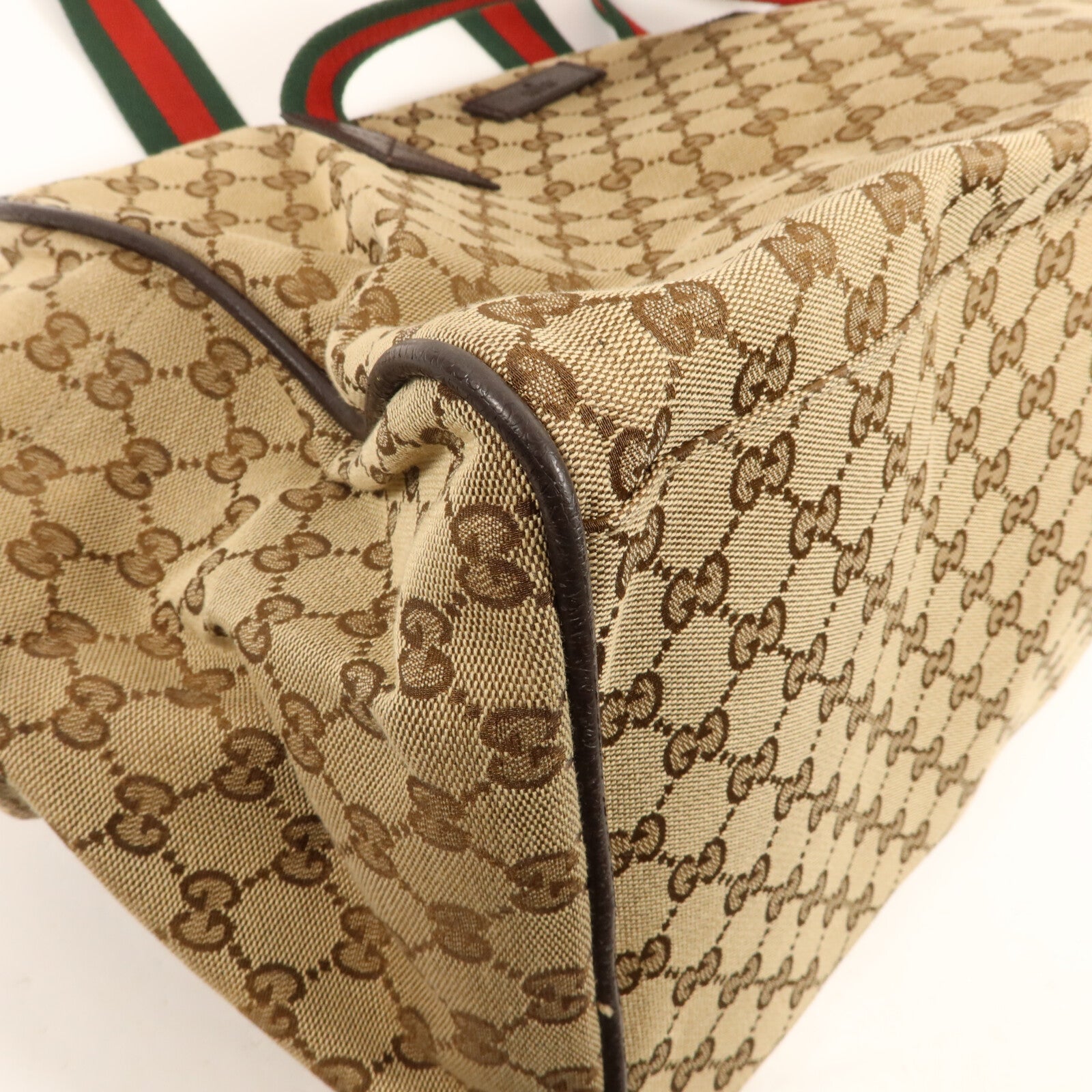 GUCCI 帆布Boston Bag手挽袋