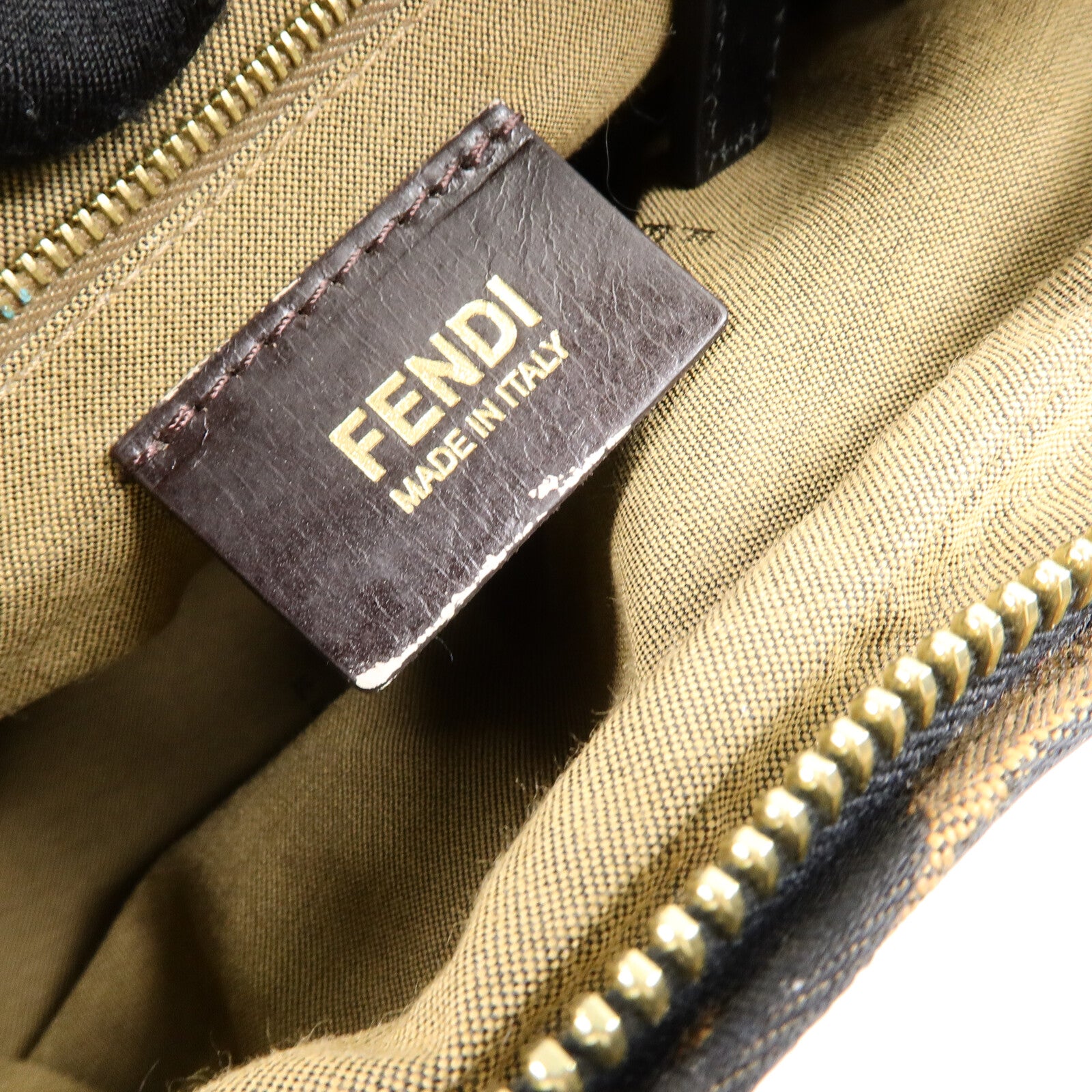 FENDI 帆布Chef Hobo肩背袋