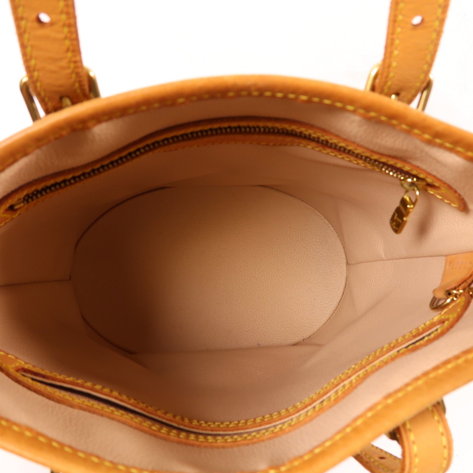 LOUIS VUITTON Monogram Bucket PM金扣肩背袋啡色