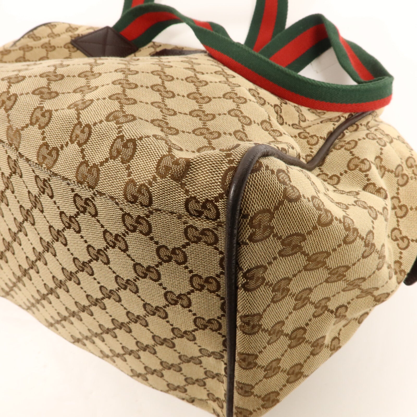GUCCI 帆布Boston Bag手挽袋