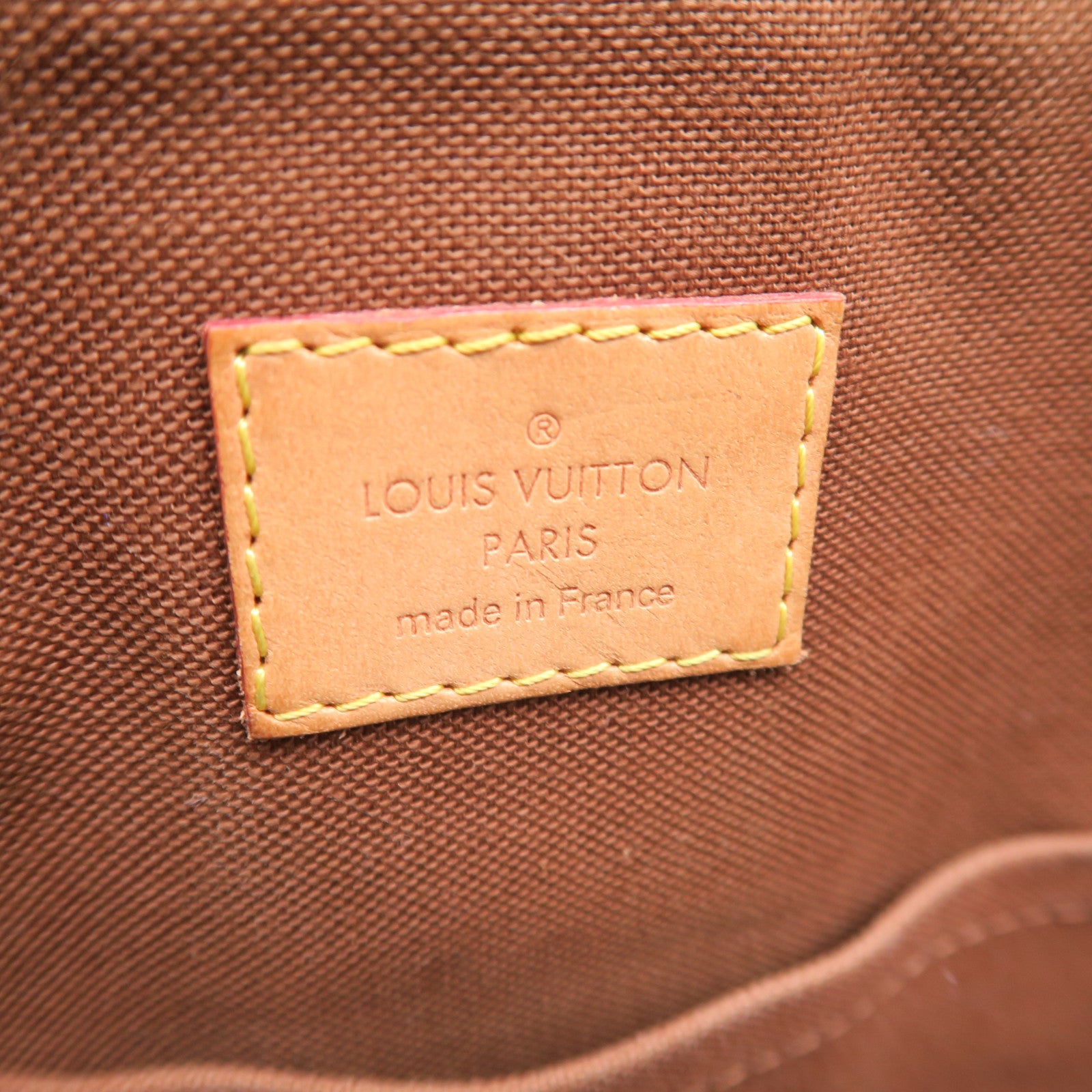 LOUIS VUITTON 【激減優惠】Monogram Tivoli GM金扣肩背袋啡色