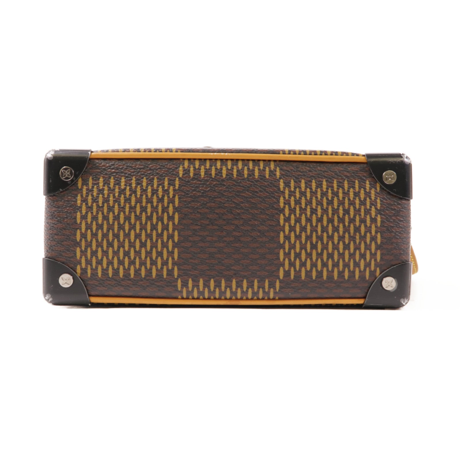 LOUIS VUITTON Damier Giant Ebene × Nigo Mini Soft Trunk肩背袋