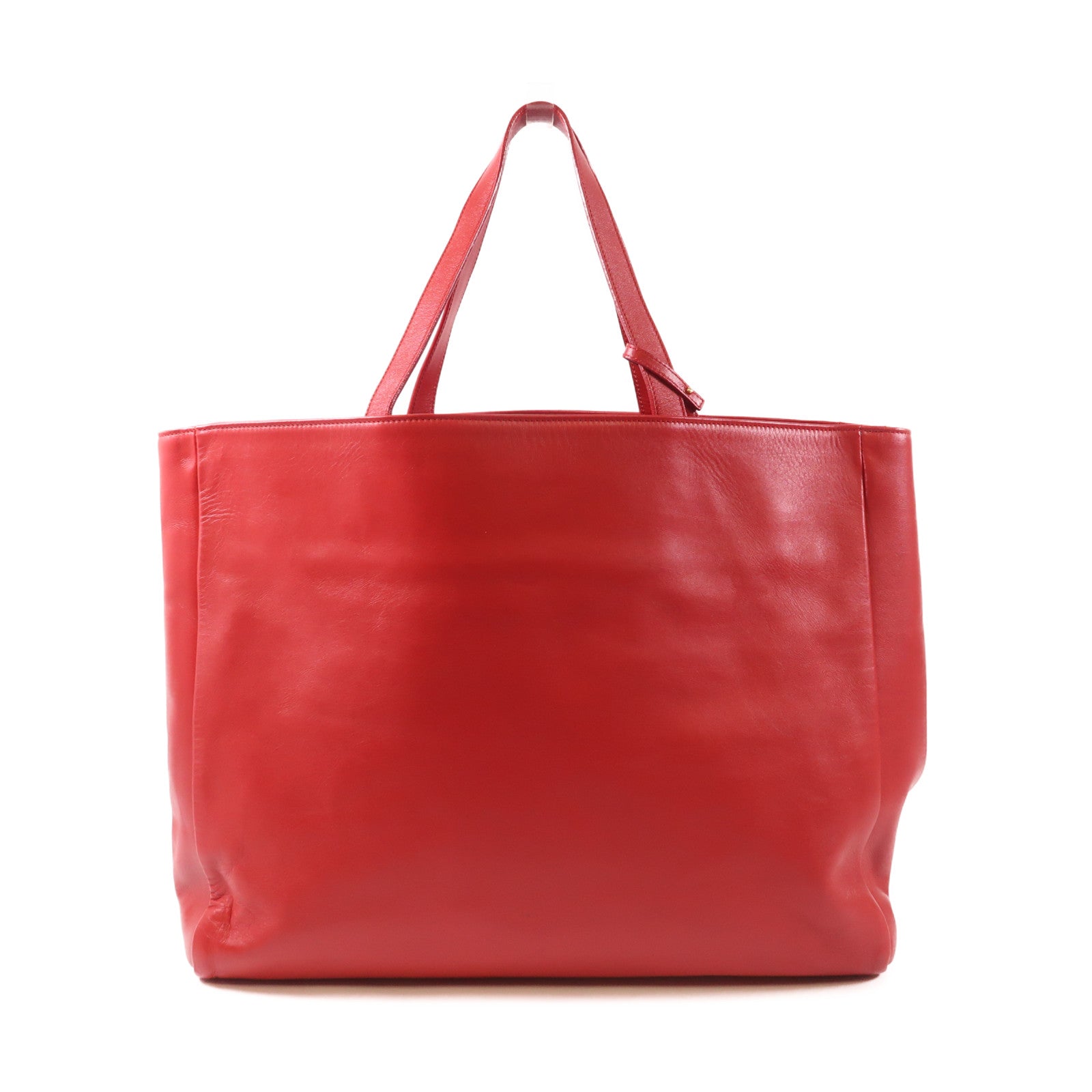 SAINT LAURENT 牛皮皮革Tote Bag金扣手挽袋