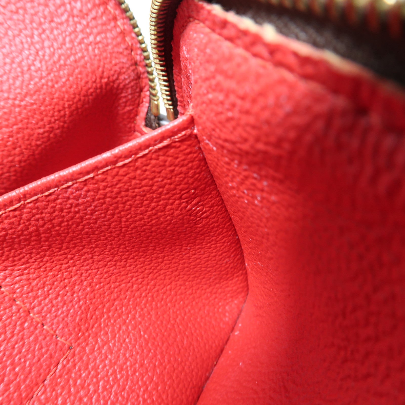 LOUIS VUITTON 【激減優惠】Damier Ebene Cosmetic Pouch PM金扣手拿包啡色