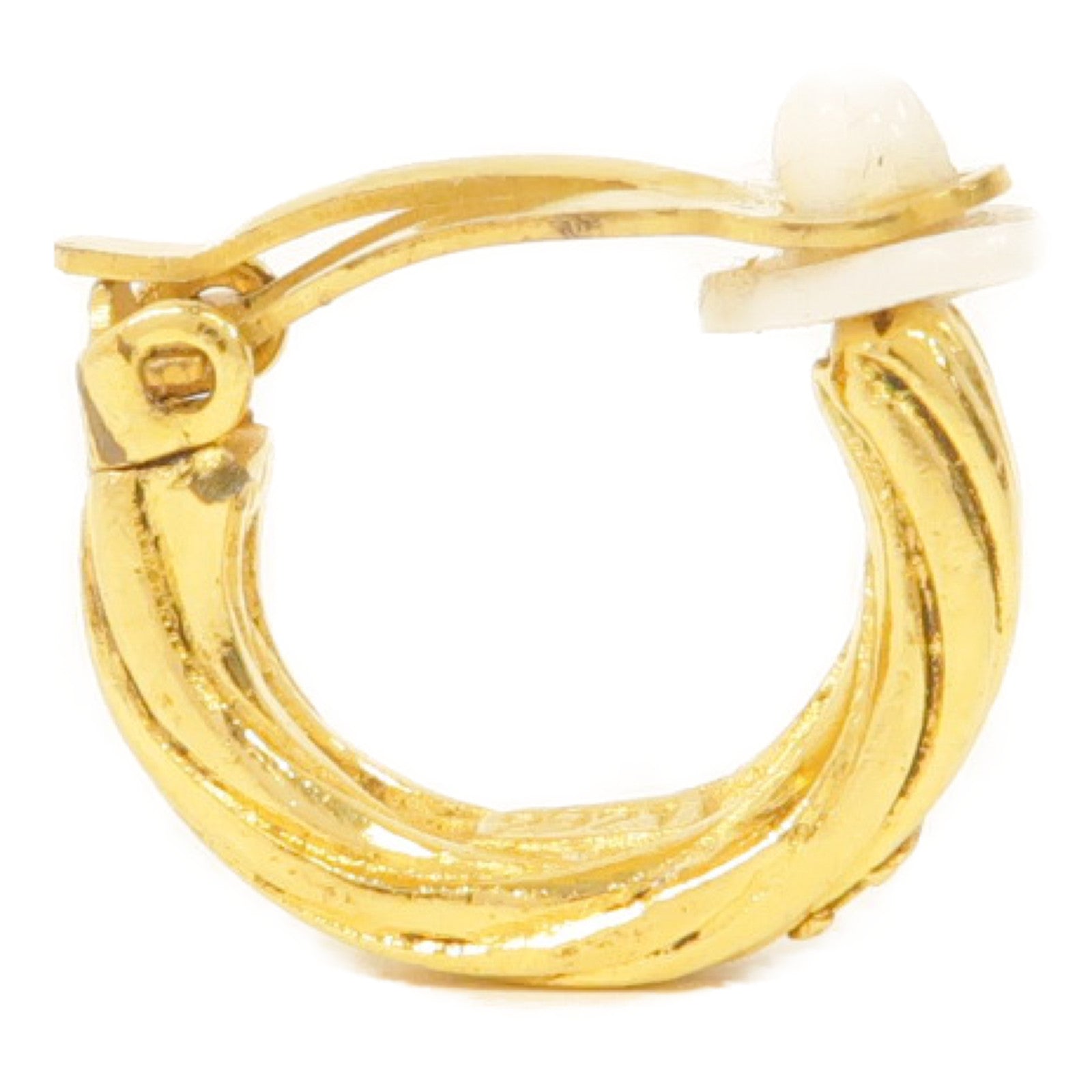 CHANEL 金屬Earrings耳環金色