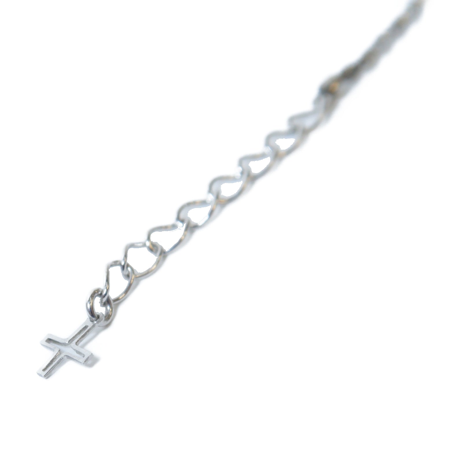 JEWELRY 【激減優惠】PT900鉑金Sapphire Diamond Necklace 1.22ct藍寶石/0.78ct鑽石項鍊銀色